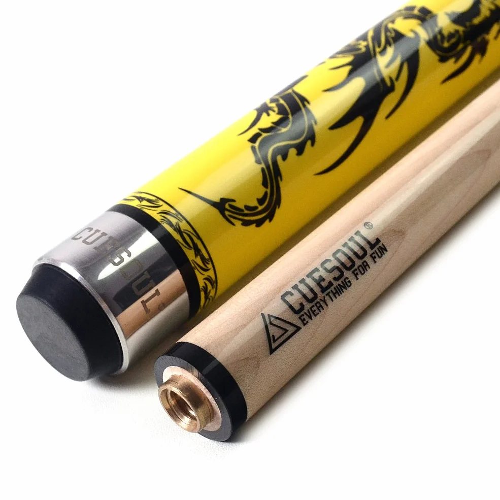 CUESOUL DS y SOOCOO Taco de Billar de Arce Serie 58" 19 oz Punta 11,5 mm/12,5 mm/12,75 mm