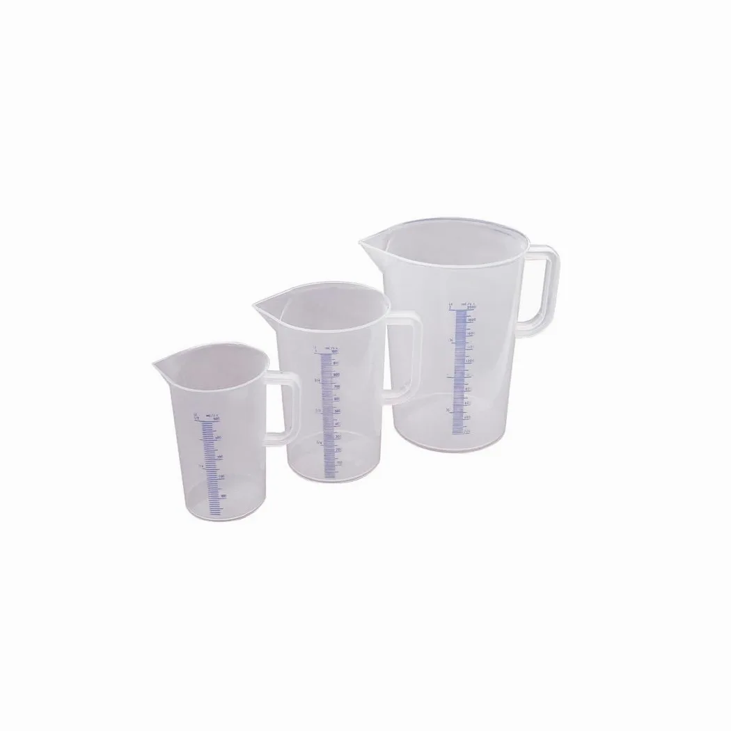 DE BUYER, Bote Graduado DE PLASTICO ALIMENTARIO 5 L,5 L-4021.50N