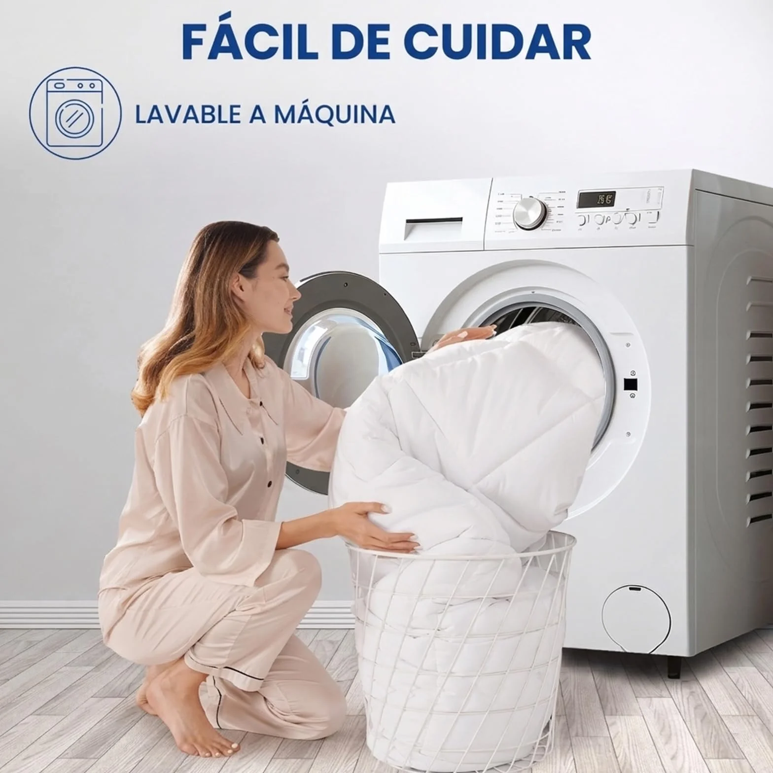 DUANDUAN Sobrecolchón 135 x 190 cm - Cubrecolchón Suave con Relleno de Microfibra de 900 g/m² - Funda de colchón para colchones de 10-30 cm - Lavable a máquina