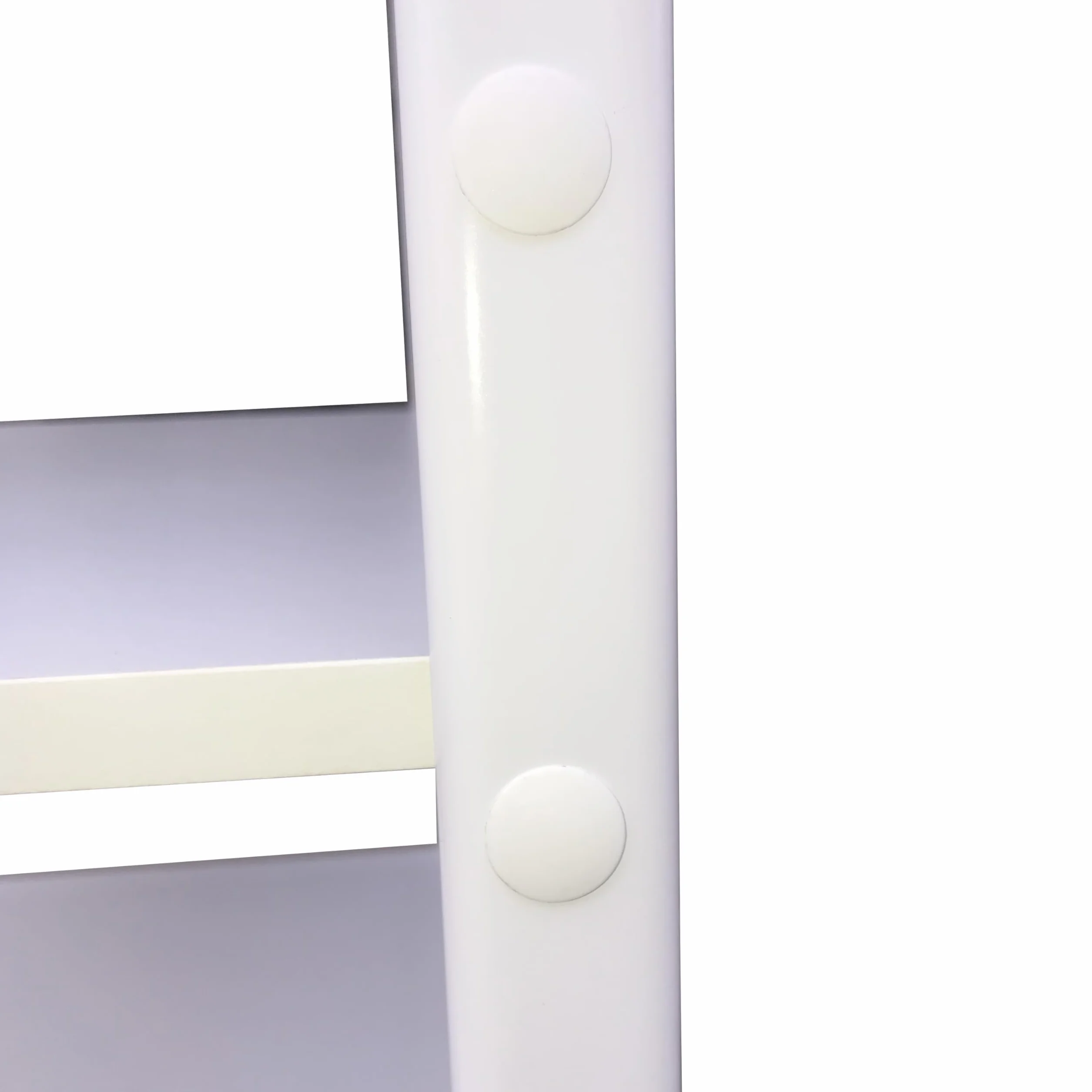 Carrito Auxiliar Multiusos de Madera 3 Niveles con Ruedas Giratorias para Oficina, Casa, SPA y Peluquería (60x43x83cm)