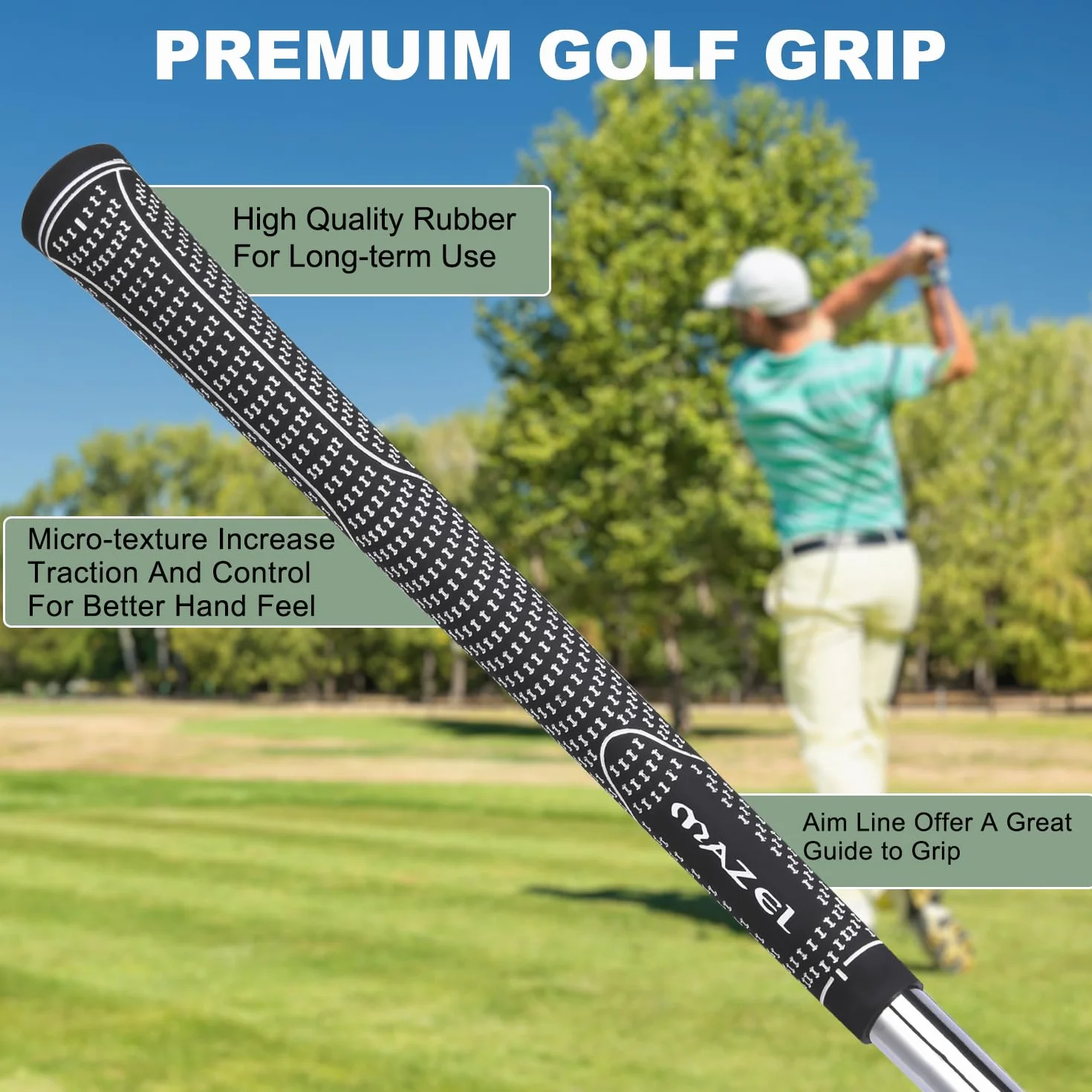 MAZEL Cuñas de golf forjadas para hombres y mujeres – Cuña de arena, lobo, bunkers de escape, golpes alrededor del verde