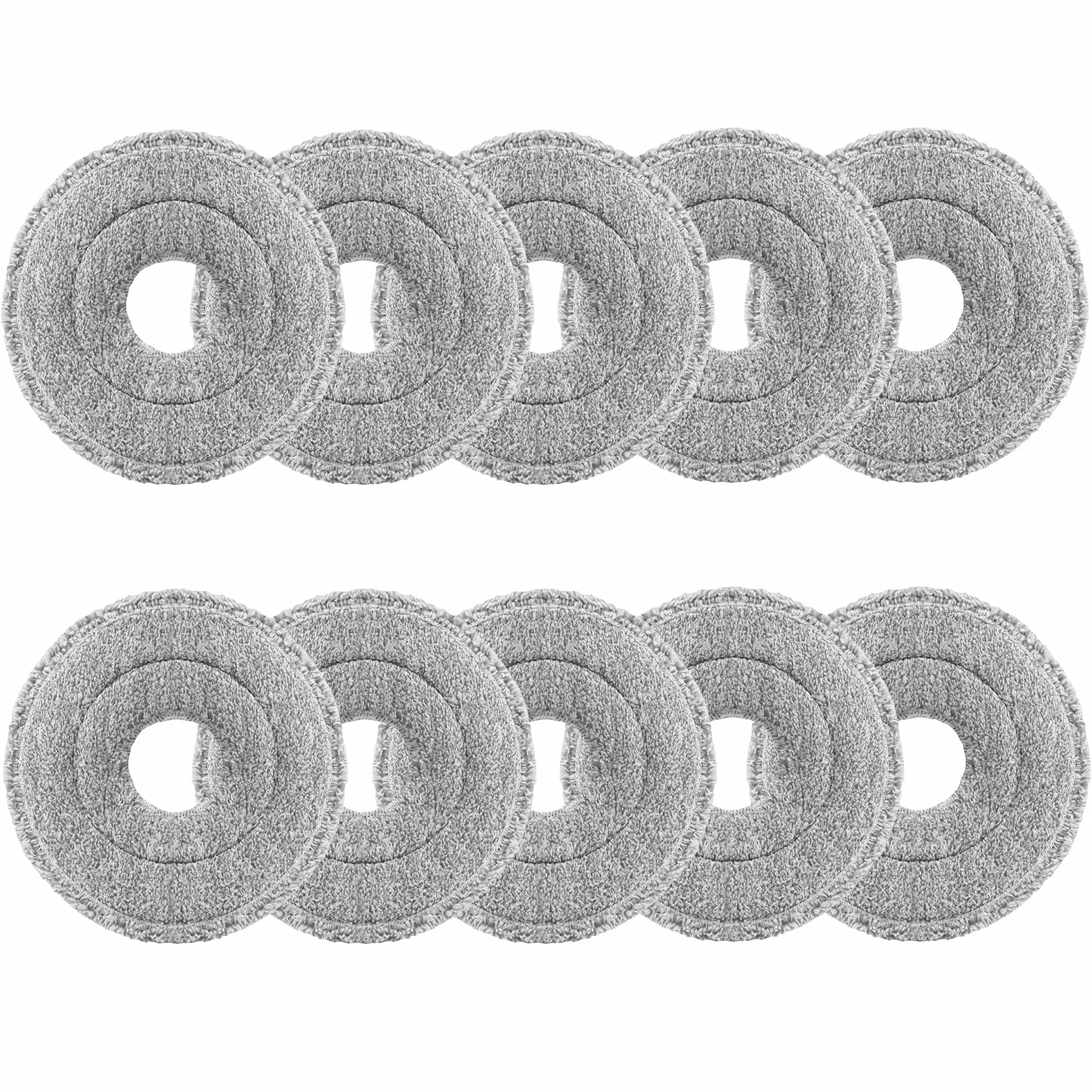 10 Piezas de Paños de Limpieza Compatibles con Robots Aspiradores Dreame L10s Ultra/L10s Pro Ultra Heat/L10 Ultra/L10 Prime/L20 UltraX40 Ultra Complete/Xiaomi X10+X20+/Mova E30E40P50V50 UltraZ60 Ultra