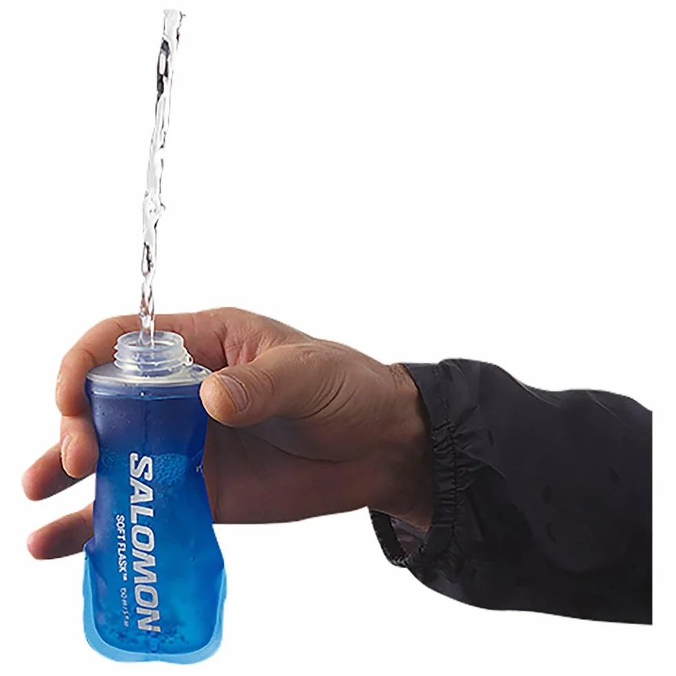 Salomon Soft Flask 150ml/5oz 28 Accesorios de Hidratación Unisexo, Energía rápida, Respetuoso con el medio ambiente, Válvula de alto flujo, Azul