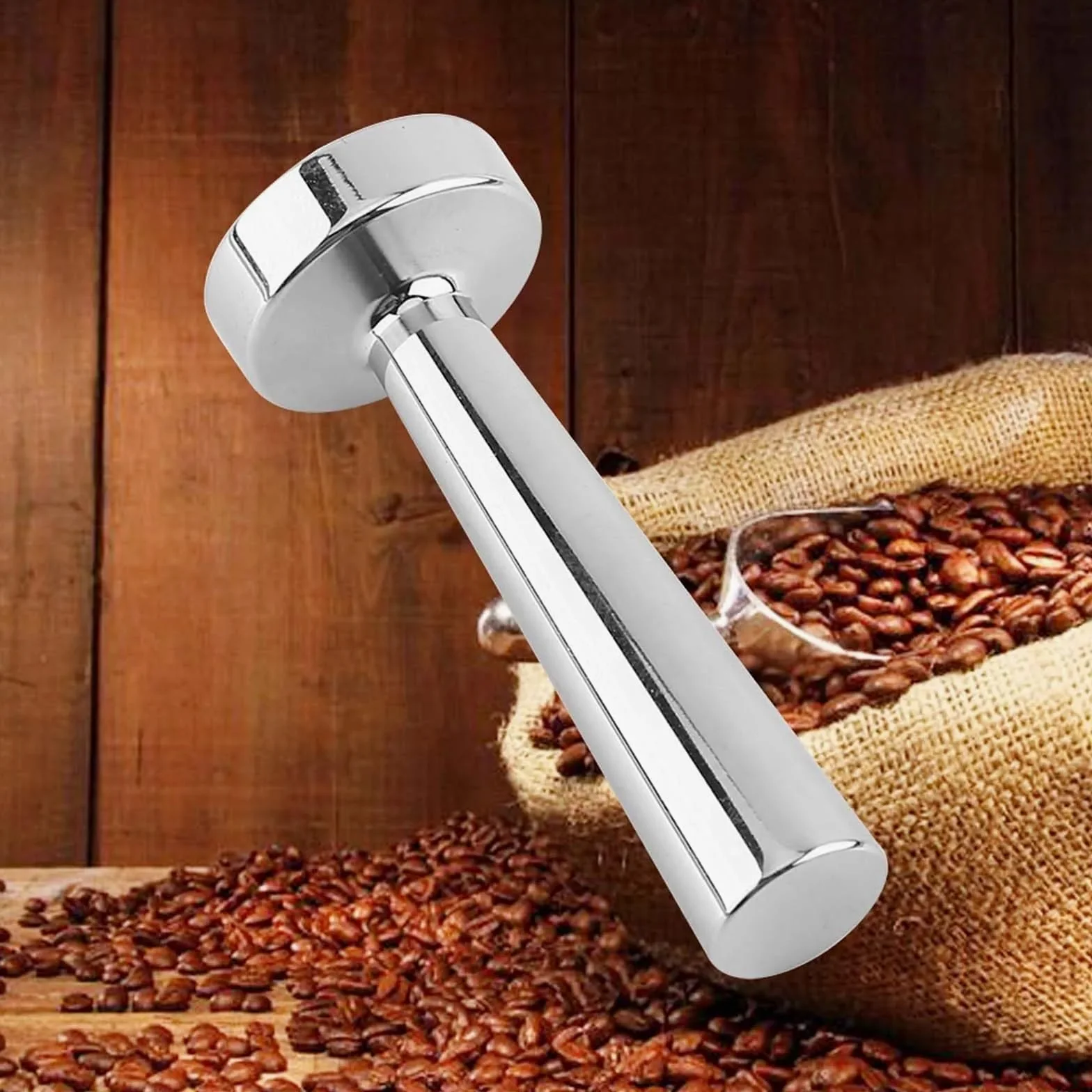 Prensa para café, Herramienta de acero inoxidable 3 piezas for máquina cápsulas