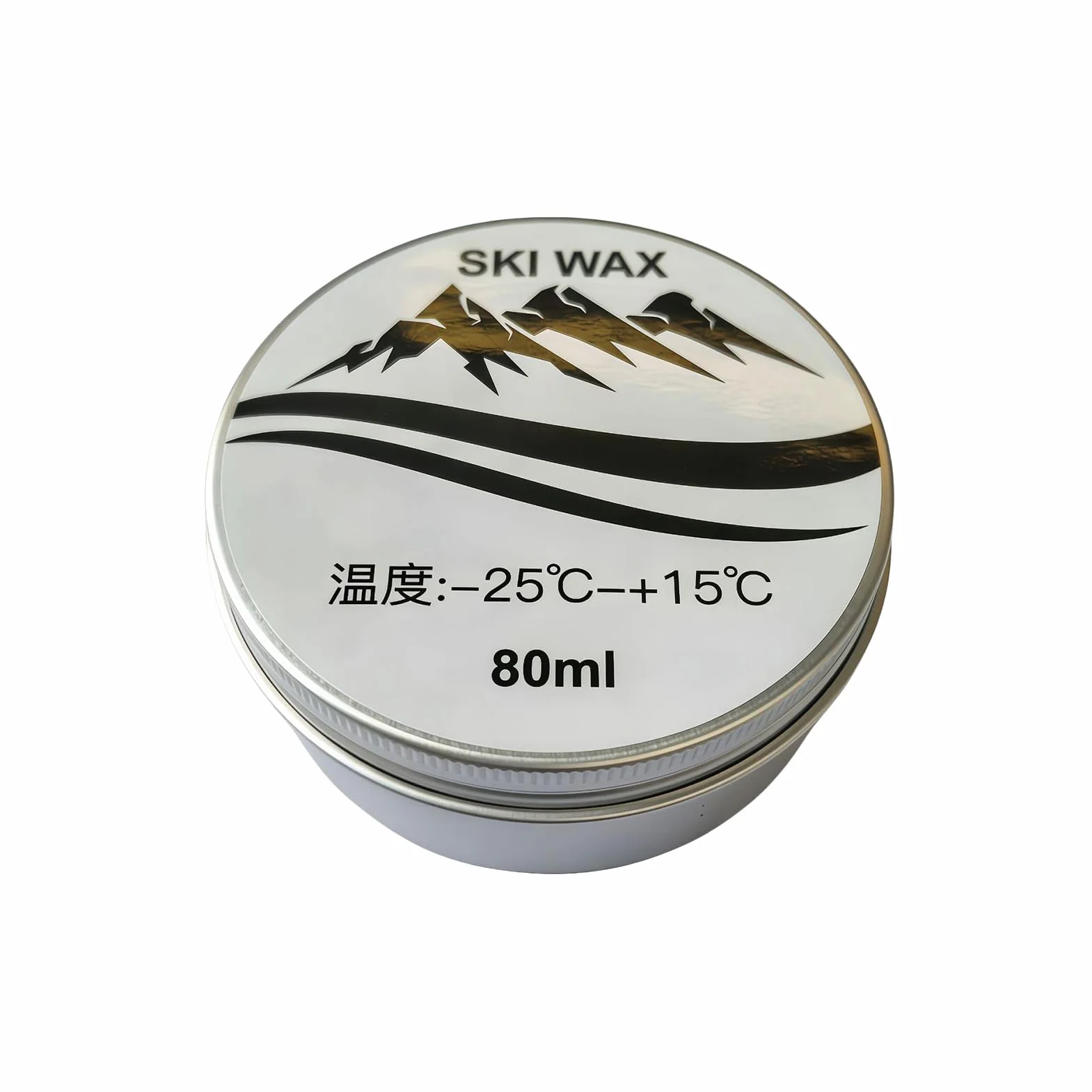 Pasta sólida de acción rápida 80ml para tabla de snowboard, deslizamiento y protección de rendimiento