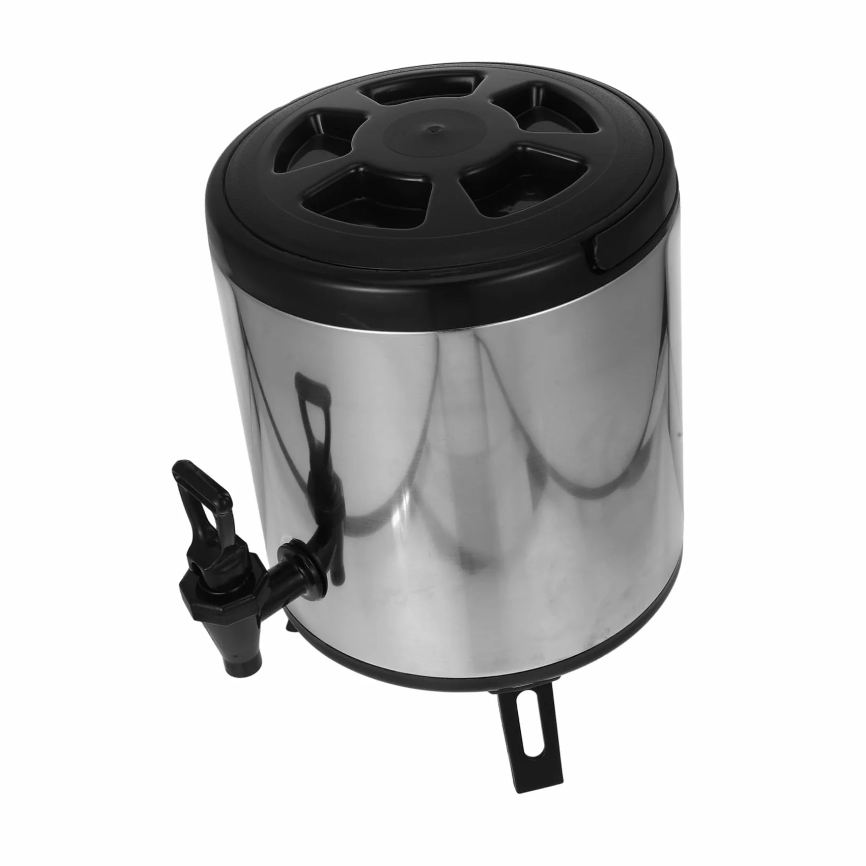 Hohopeti Dispensador de Bebidas Aislado Acero Inoxidable Doble Capa para Bebidas Calientes y Frías Servidor Térmico Profesional para Catering y Eventos