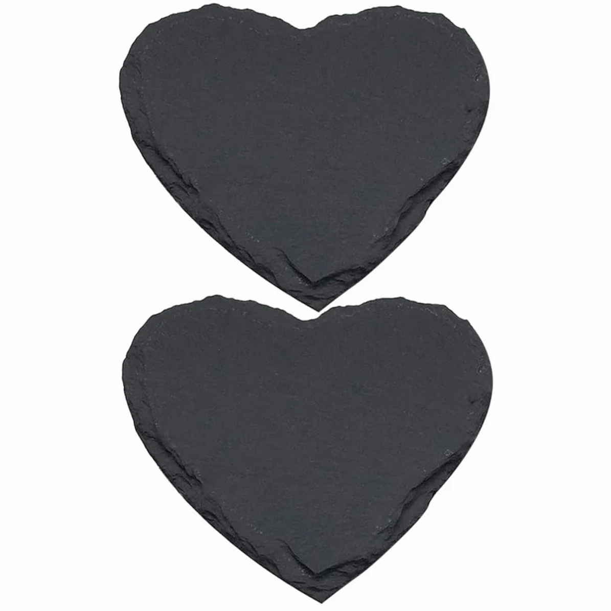 Ipetboom 2piezas Platos De Piedra Natural Placa De Pizarra Personalizada Para Carnes Postres Almacenamiento