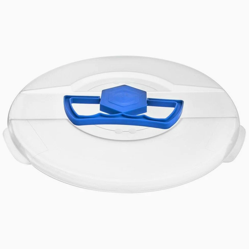 GRANDE - Molde para tartas con tapa (revestimiento de granito, 26 cm)