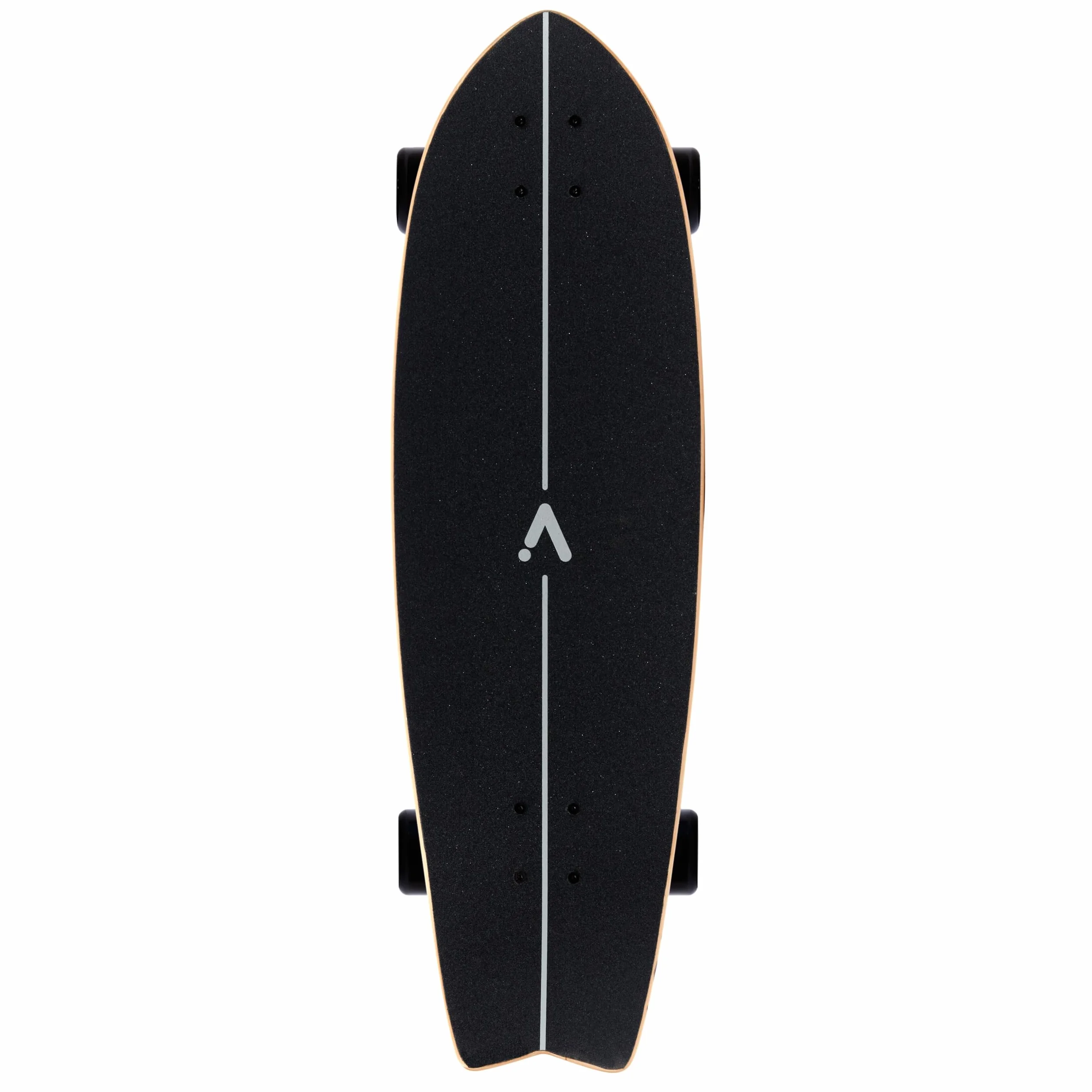ACTA Surfskate Timber 31" Madera Natural Tabla de Surf de Arce de 7 Pliegues