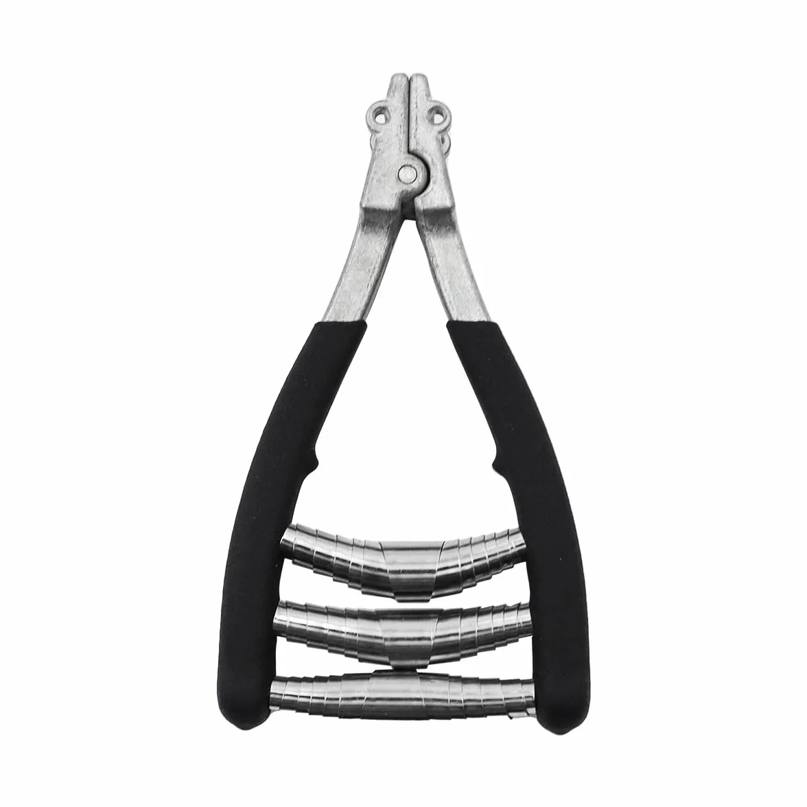 Abrazadera de Inicio para Raqueta de Tenis de Cabeza Ancha, 3 Resortes, Negro