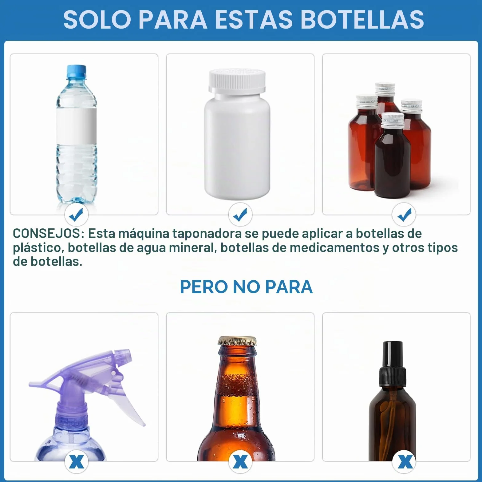 BAOSHISHAN Máquina taponadora de botellas eléctrica de mano Taponadora de rosca manual Sellador automático para tapones de botellas para tapones de botellas de φ10-30 mm