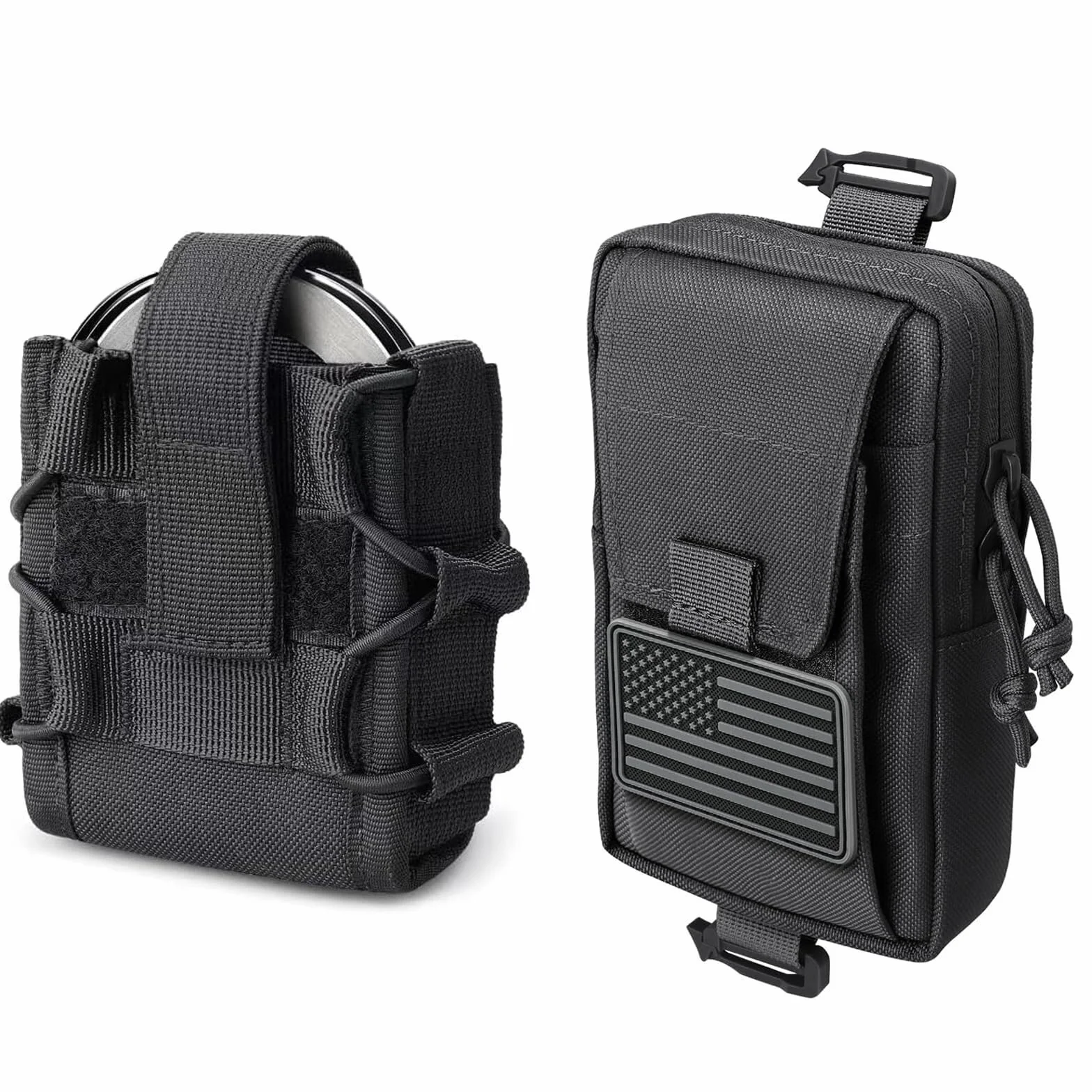 Molle Funda para Esposas con Mochila Táctica Bolsa Accesorios Cinturón Trabajo Asp Bisagras