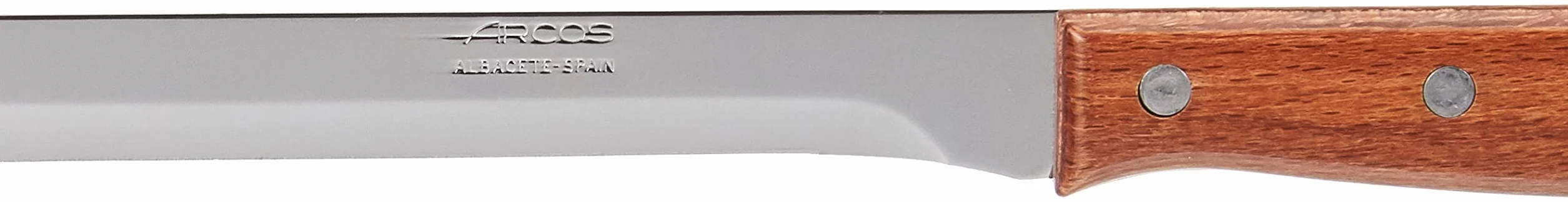 Arcos Serie Latina, Cuchillo jamonero, Hoja de 250 mm, Mango Madera