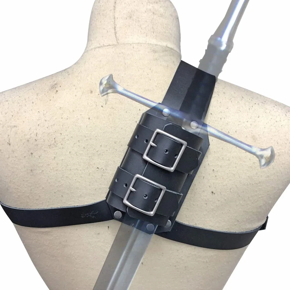 Funda para Espalda de Espada Medieval Ajustable, Cinturón de Cosplay Vikingo
