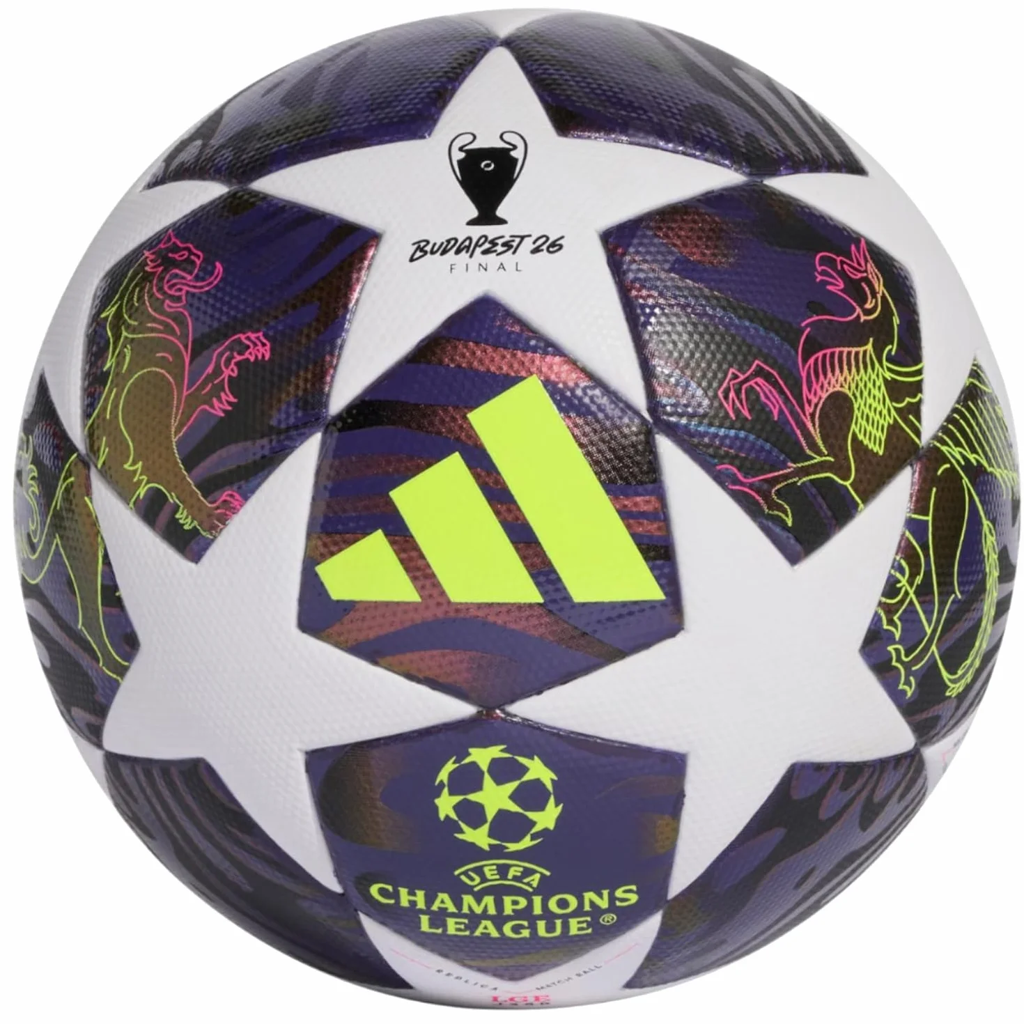 adidas UEFA Champions League Final J350 Balón Réplica Tamaño 4