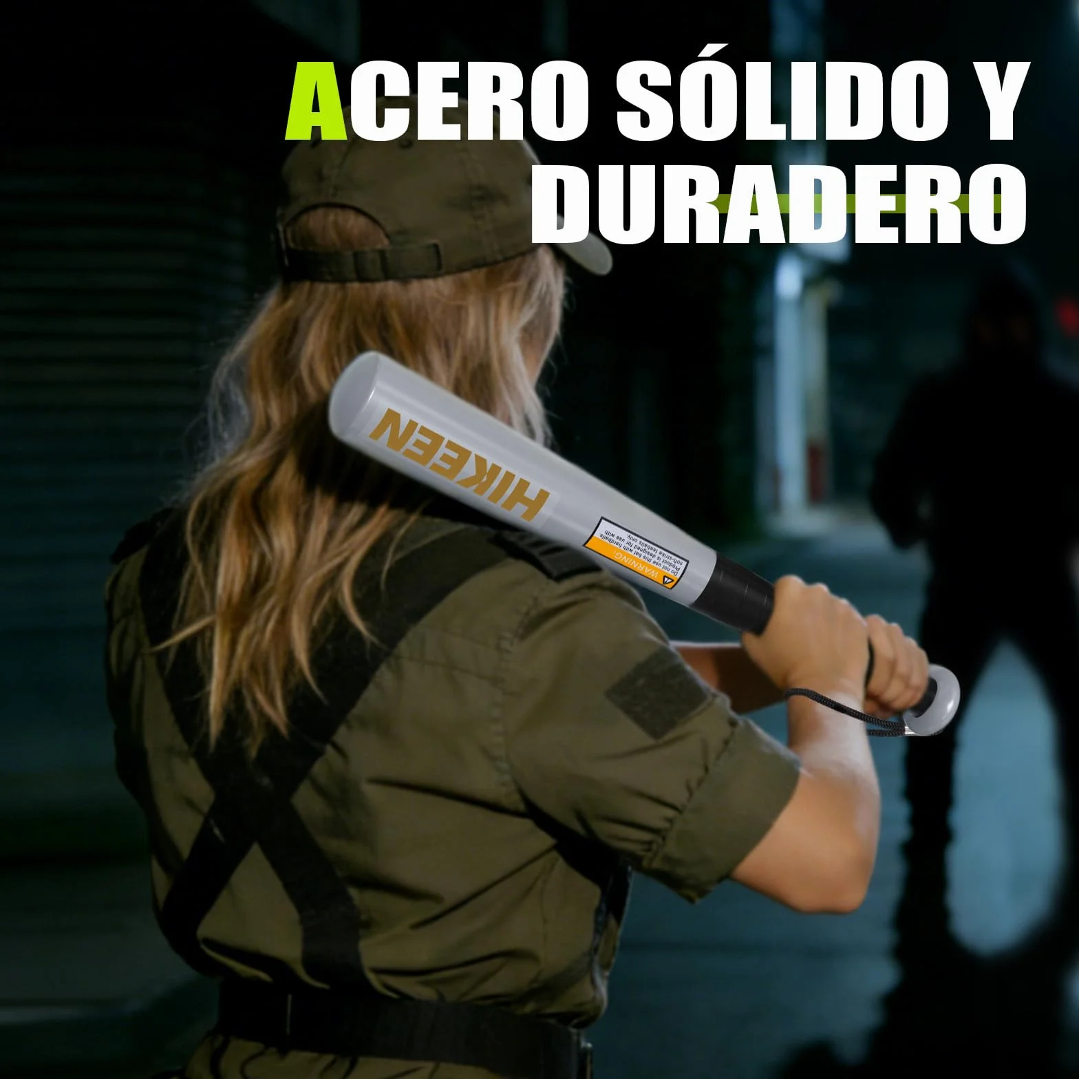 BOOSTEADY Bate de Beisbol 43cm Acero Compacto Portátil