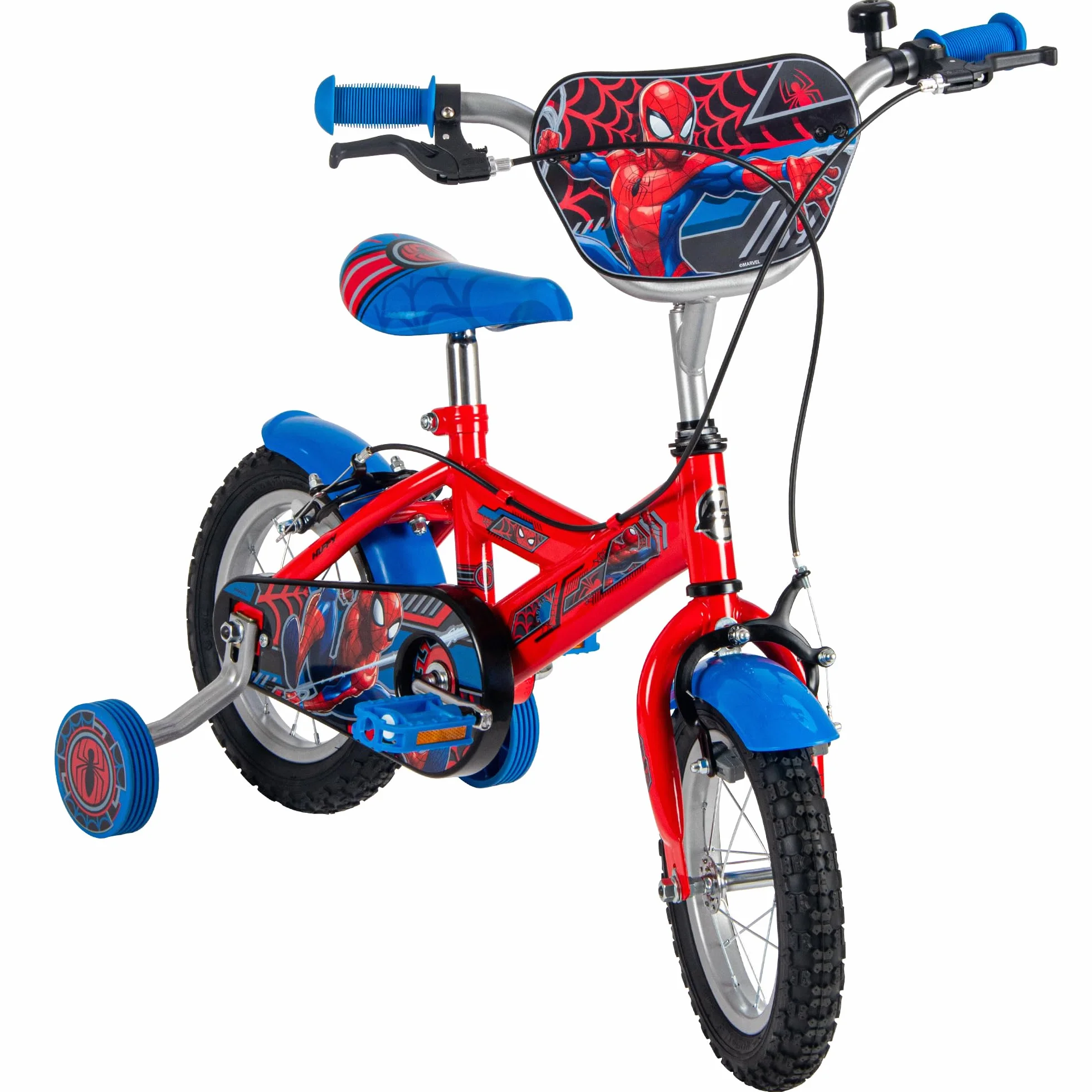 Huffy Marvel Spider-Man Bicicleta Infantil 12 14 16 Pulgadas con Ruedas