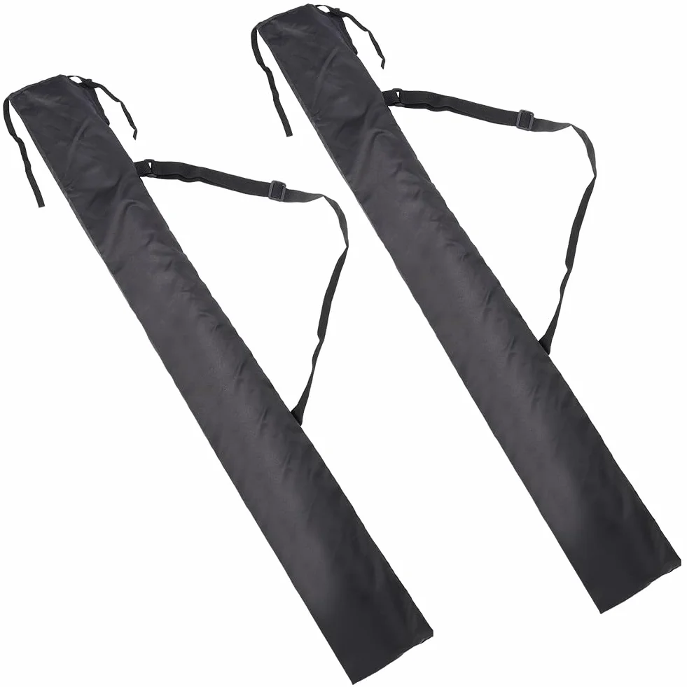 Bolsas para Espadas NBEADS 114x13cm Cuero PU Bolsa de Transporte Espada Correa Samurai Cosplay Halloween Negro