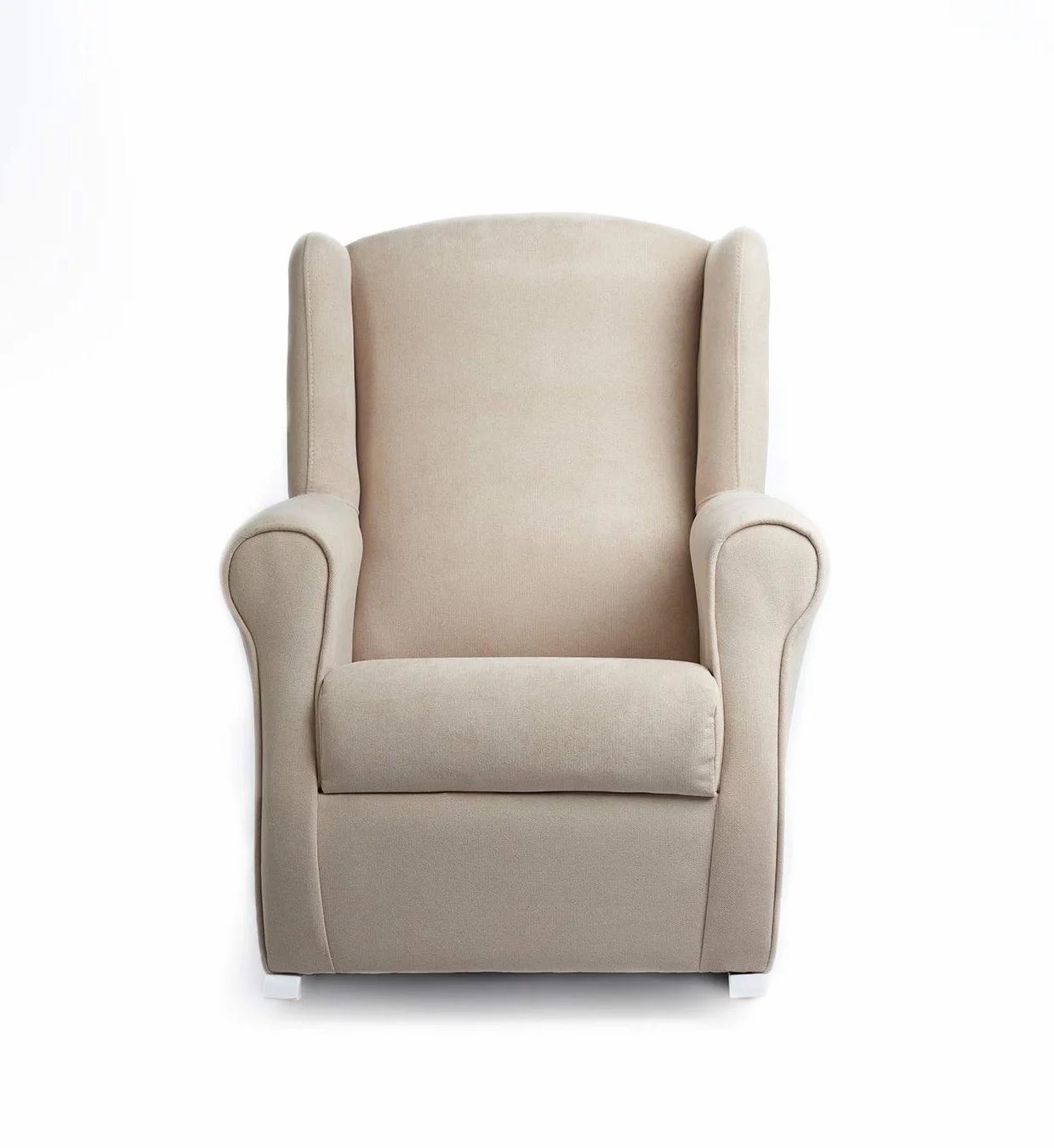 Sillón de Lactancia Mecedora Antimanchas 100x74x77 cm Beige