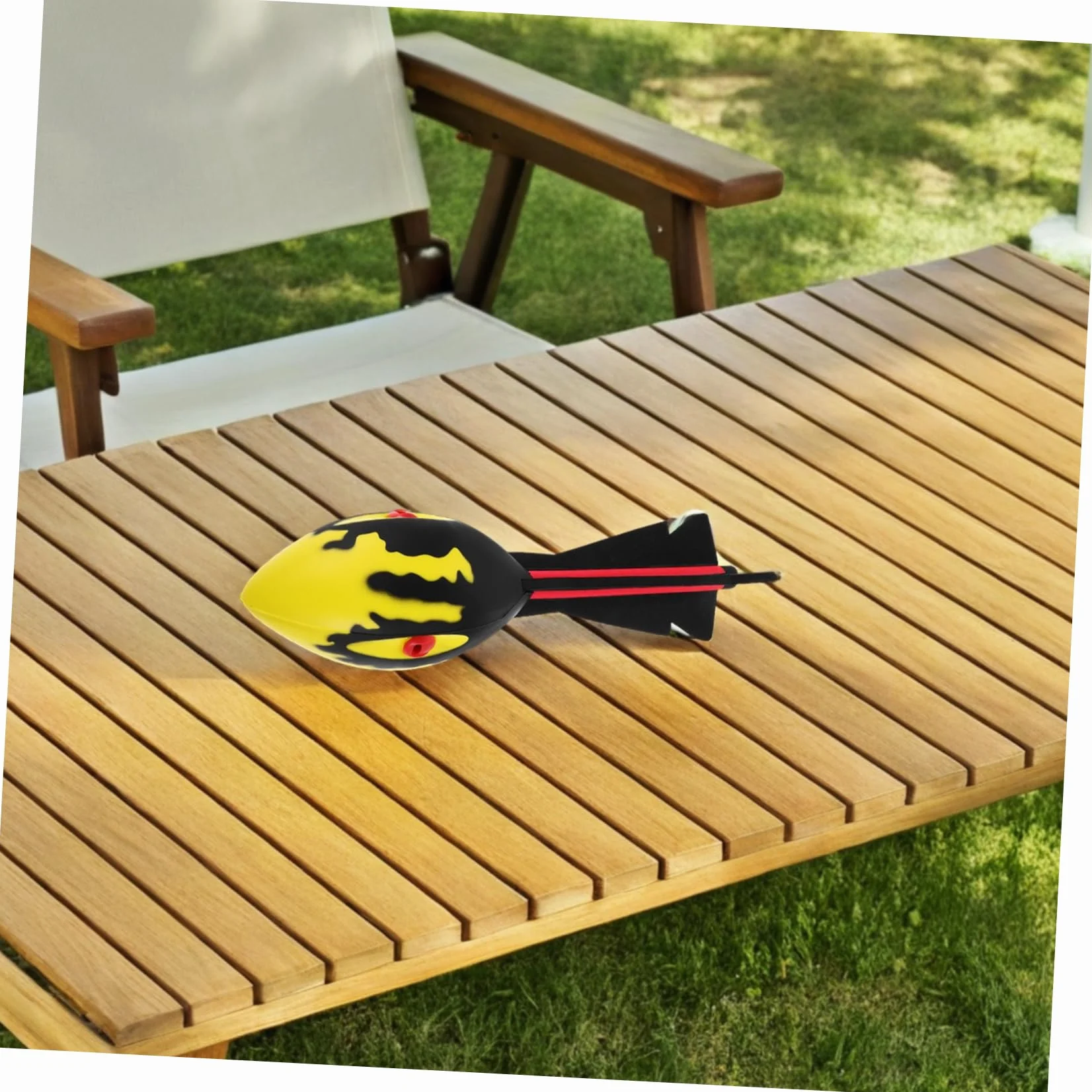 Jabalina Infantil de Atletismo con Silbato, de Material Seguro en Color Verde Mar, para Entrenamiento Sensorial, Práctica al Aire Libre y Deportes Escolares