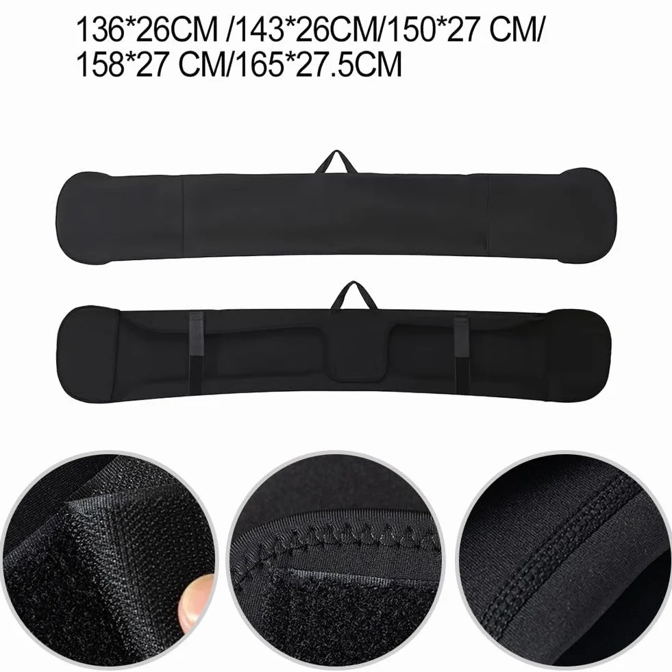 Funda de almacenamiento para tabla de snowboard de neopreno elástico