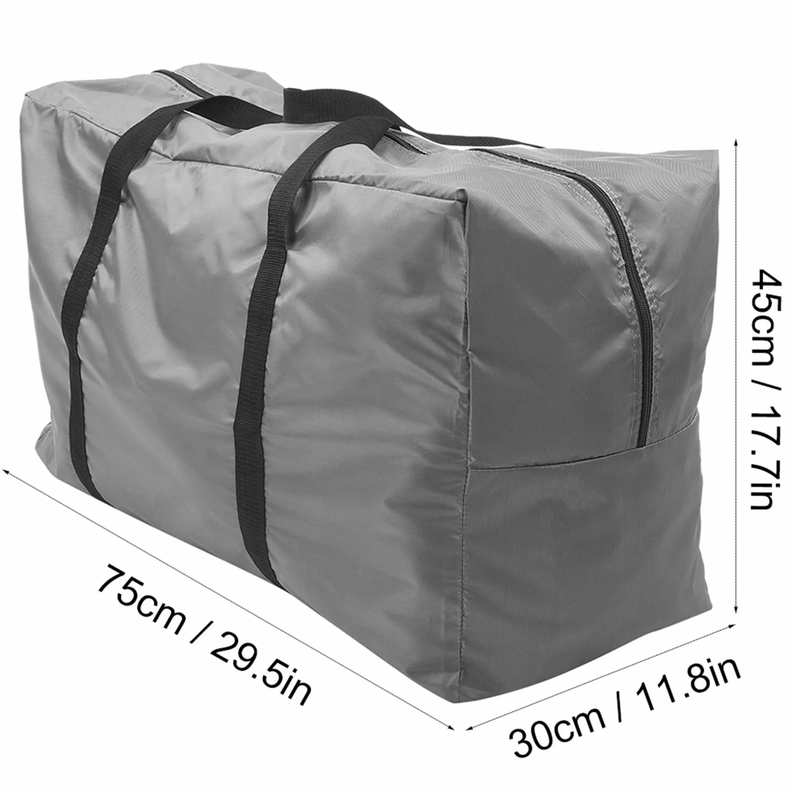 Bolsa de Transporte Plegable para Kayak, Botes Inflables Gris Cemento