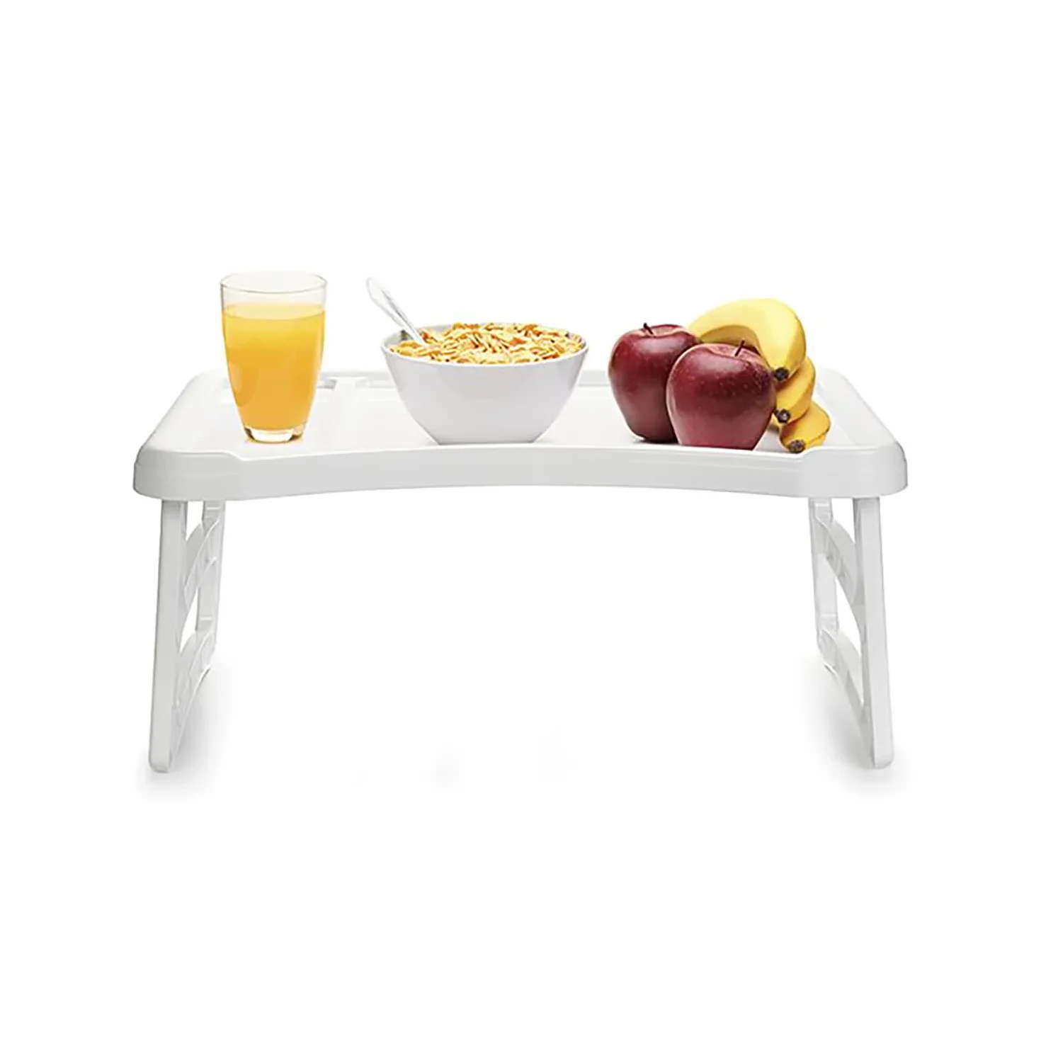TIENDA EURASIA® Mesa para Cama, Mesa Plegable, Mesa Auxiliar Cama de Plastico, Bandeja de Cama de Tamaño 51 x 33 x 23,5 cm