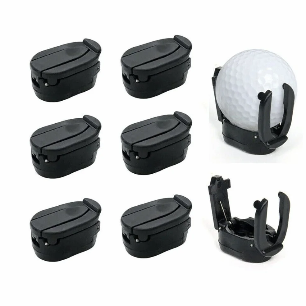 8 Piezas de recuperadores de pelotas de para Golf, Herramienta de Recogida de pelotas de para Golf Plegable, Protector de Agarre de putter, recogedor de Garras de plástico, Accesorios de para Golf