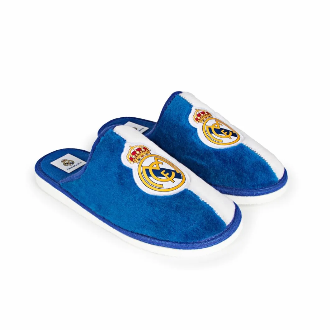 MARPEN SLIPPERS, Zapatillas de casa Real Madrid CF Oficiales Temporada 24/25 para Hombre o Mujer, Ligeras de Invierno