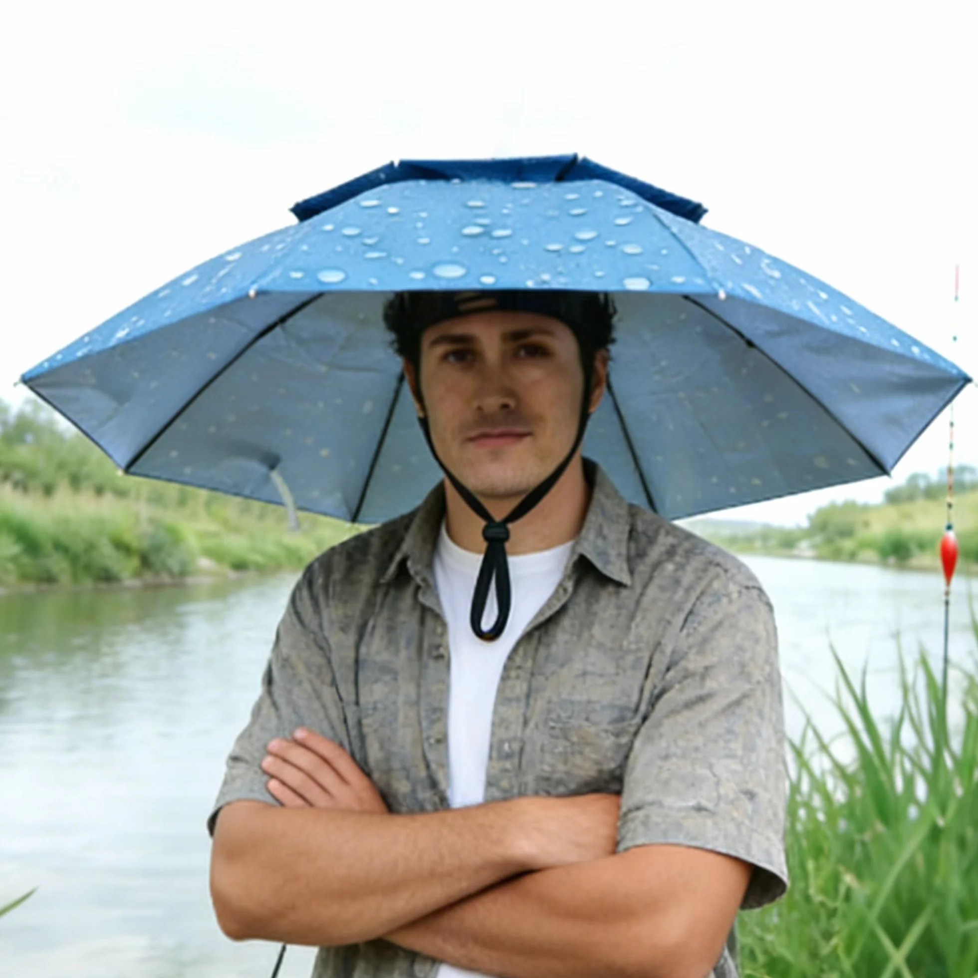 SUQ Paraguas Plegable para Pesca al Aire Libre