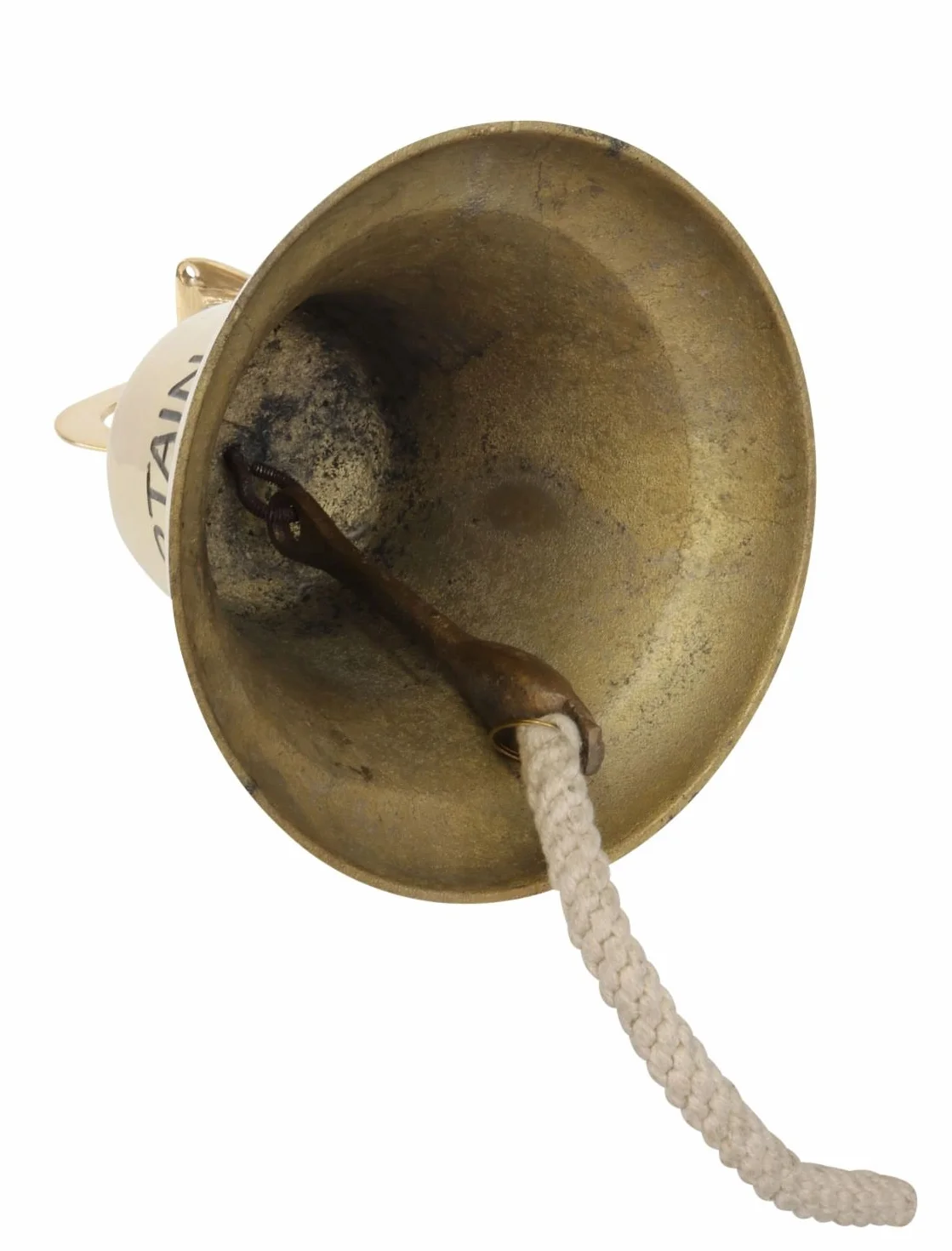 aubaho Campana del Barco 24cm Captain maritimo latón Estilo Antiguo