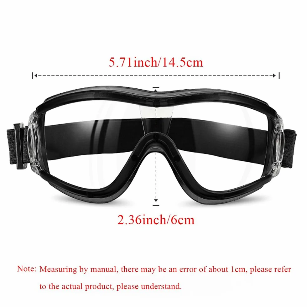 Gafas de seguridad para niños para Nerf Jugar, antigolpes, antivaho, correa ajustable, ajuste para 5-12 años