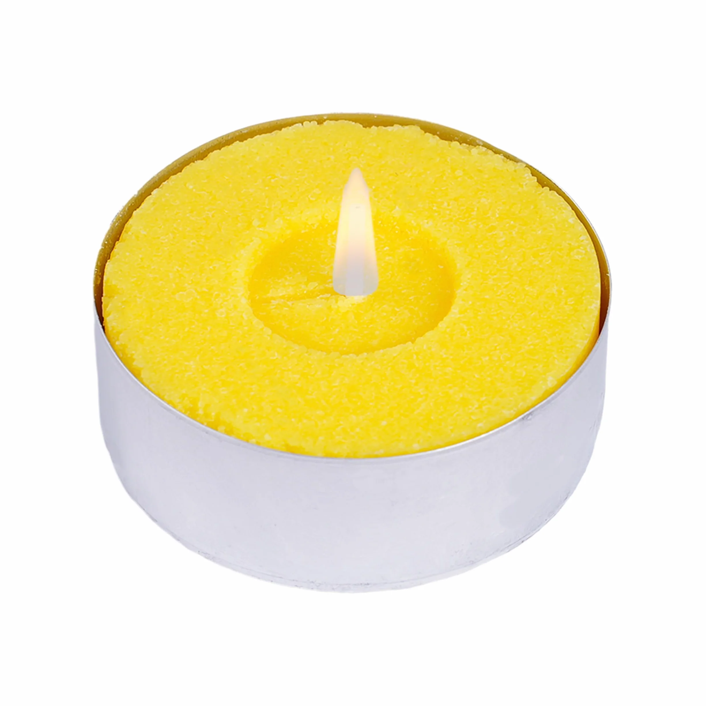 Pack de 24 Velas Aromáticas de Citronela para Exterior e Interior, Antimosquitos Naturales, Ideal para Jardín, Terraza, Barbacoas y Camping, Cera Vegetal, 60x60x20mm