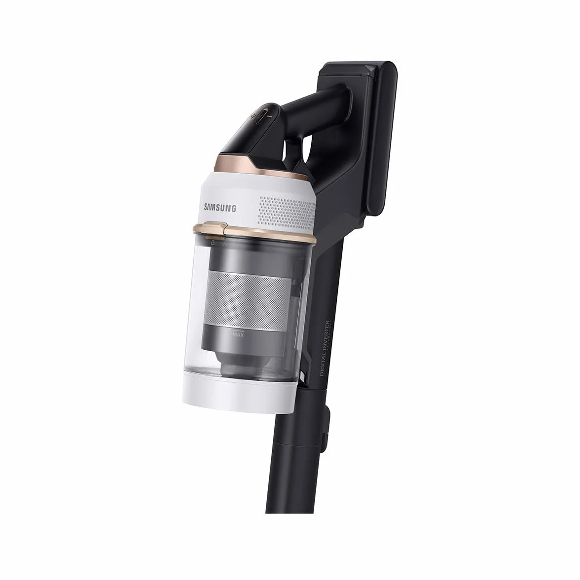 SAMSUNG Bespoke Jet Plus Pet VS20B95823W - Aspirapolvere + Clean Station 2.0 - 580 W - 210 AW