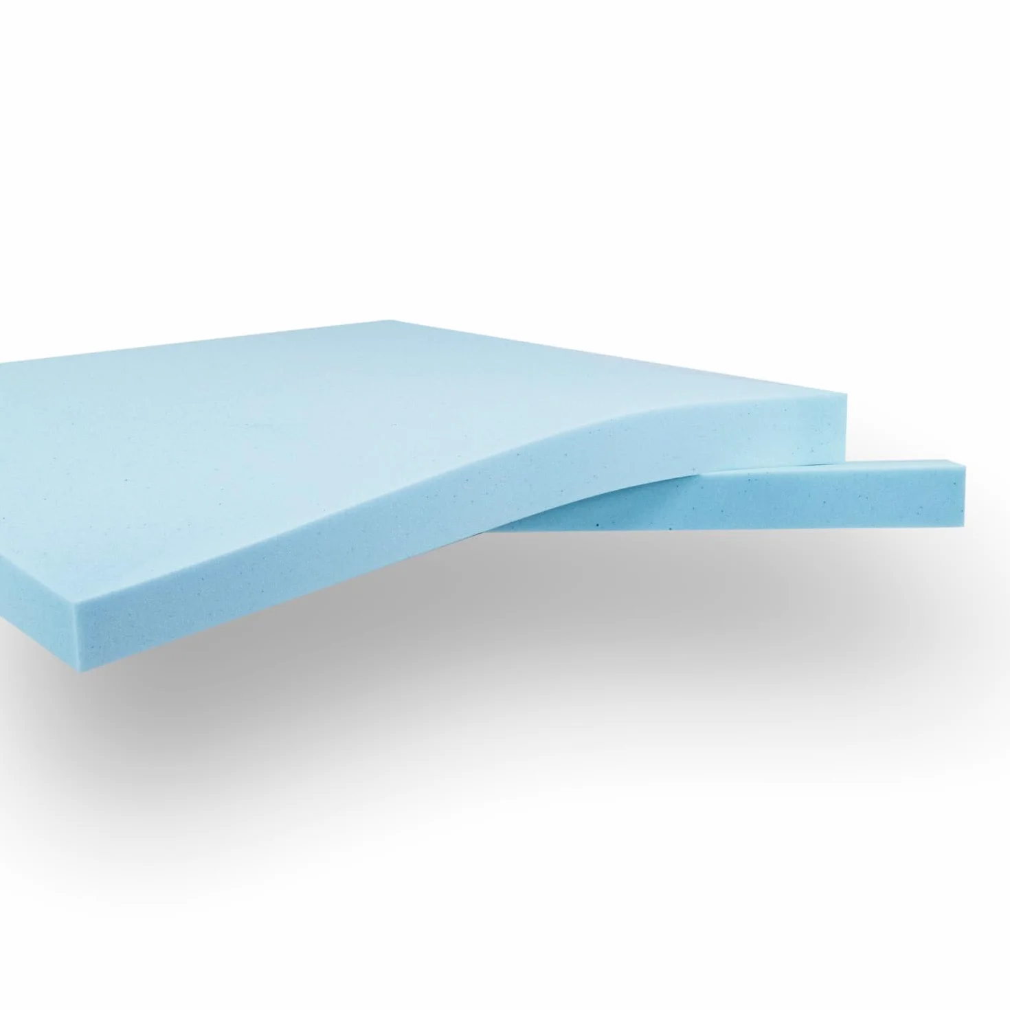 Ferlex - Topper Viscoelástico 5 cm | 135x190 cm | Partículas de Gel | Sobrecolchón | Topper para colchón y sofá