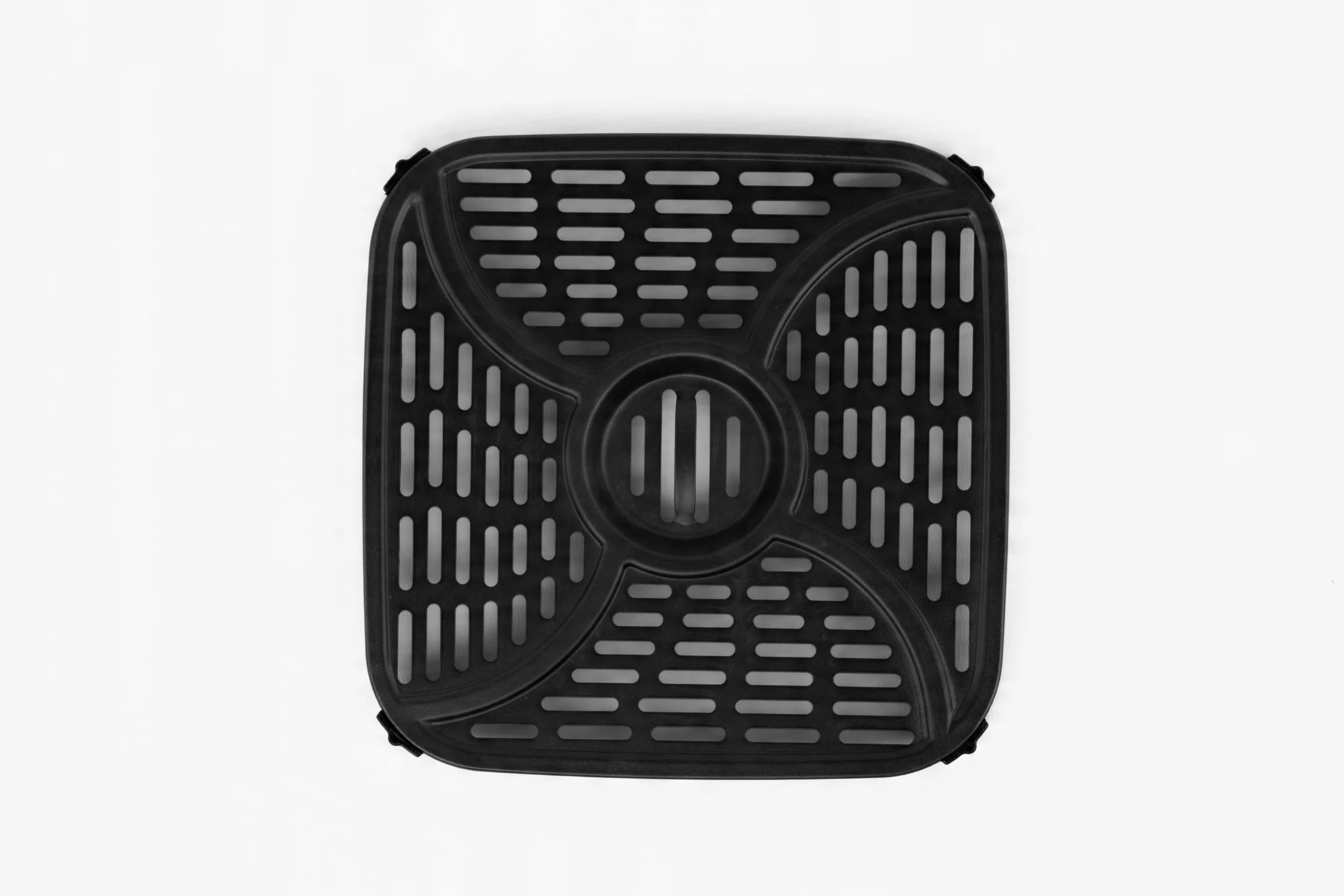 Freidora de Aire 5L 1500W, Air Fryer sin Aceite con 10 Programas Automáticos, 40–200°C, Pantalla LED Táctil, Cesta y Rejilla, Ventana de Visualización, Fácil Limpieza, Compacta, Negro