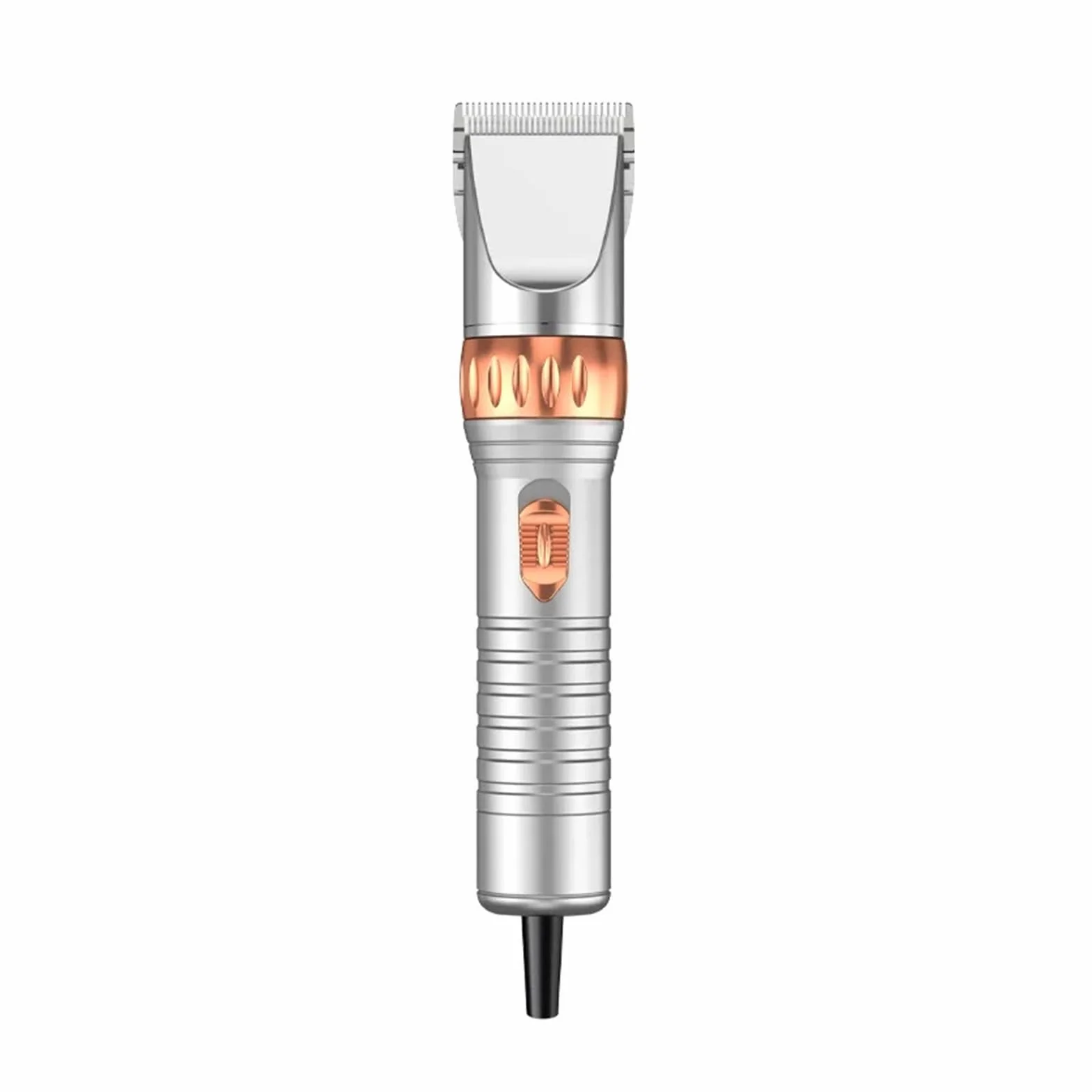 Tijeras de lana Esquiladora eléctrica dedicada a empujar la lana Faders eléctricos for afeitar ovejas Esquiladora de alta potencia Para Afeitar Pelaje Lana Granja Ganado Mascota(Silver)