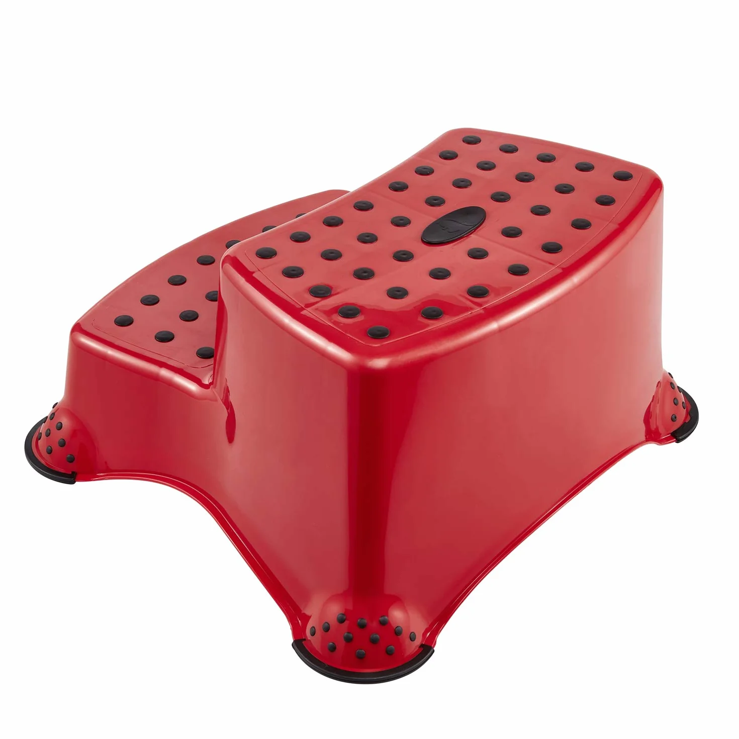 Keeeper Igor Taburete alzador 2 niveles antideslizante para niños 40x37x21 cm Rojo