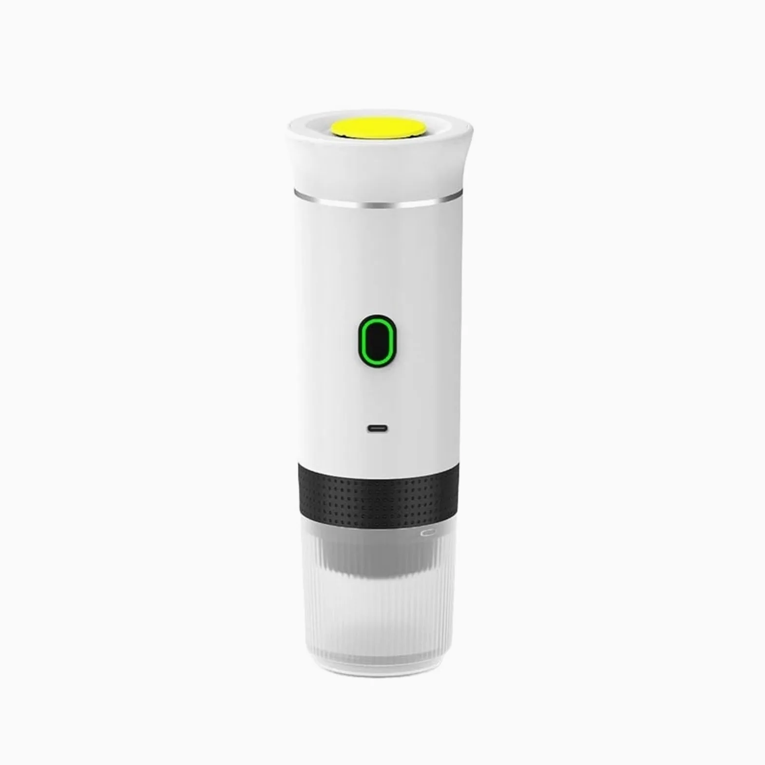 Cafetera portátil, Cafetera portátil de cápsulas italiana espresso eléctrica pequeña inalámbrica bomba de calor máquina de café a presión for el hogar ,para vehículos recreativos, senderismo, oficina(
