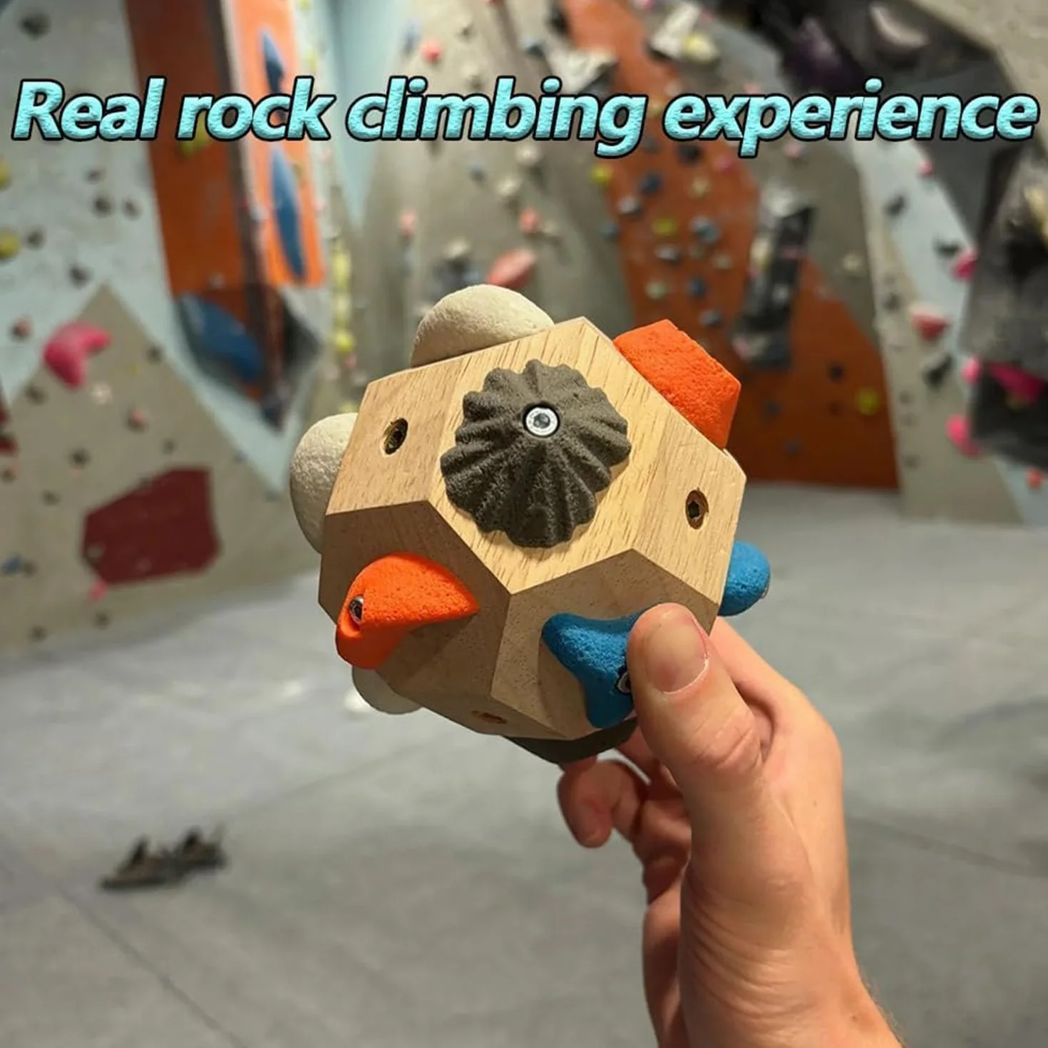 Bloques de Boulder Hechos a Mano para Entrenamiento de Fuerza de Dedos Escaladores