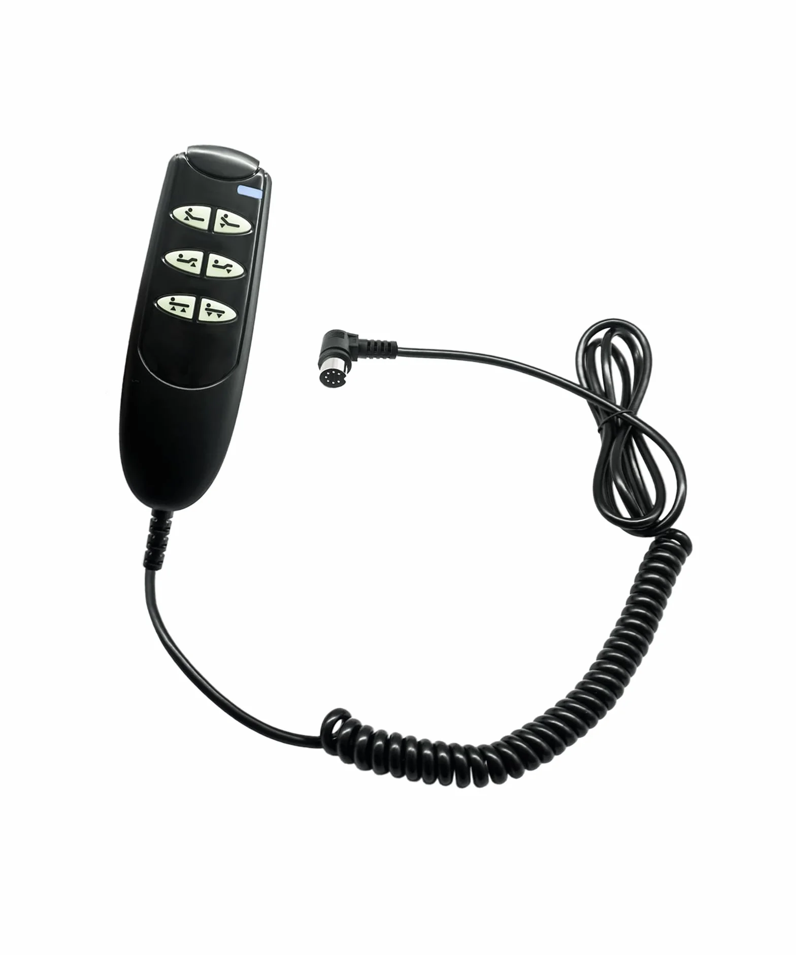 Mando a distancia de 6 botones y 7 pines 15033HC-G | Compatible con modelos de cama de hospital eléctrica Drive Medical Delta Ultra-Light 1000 Full-15033 y 15235