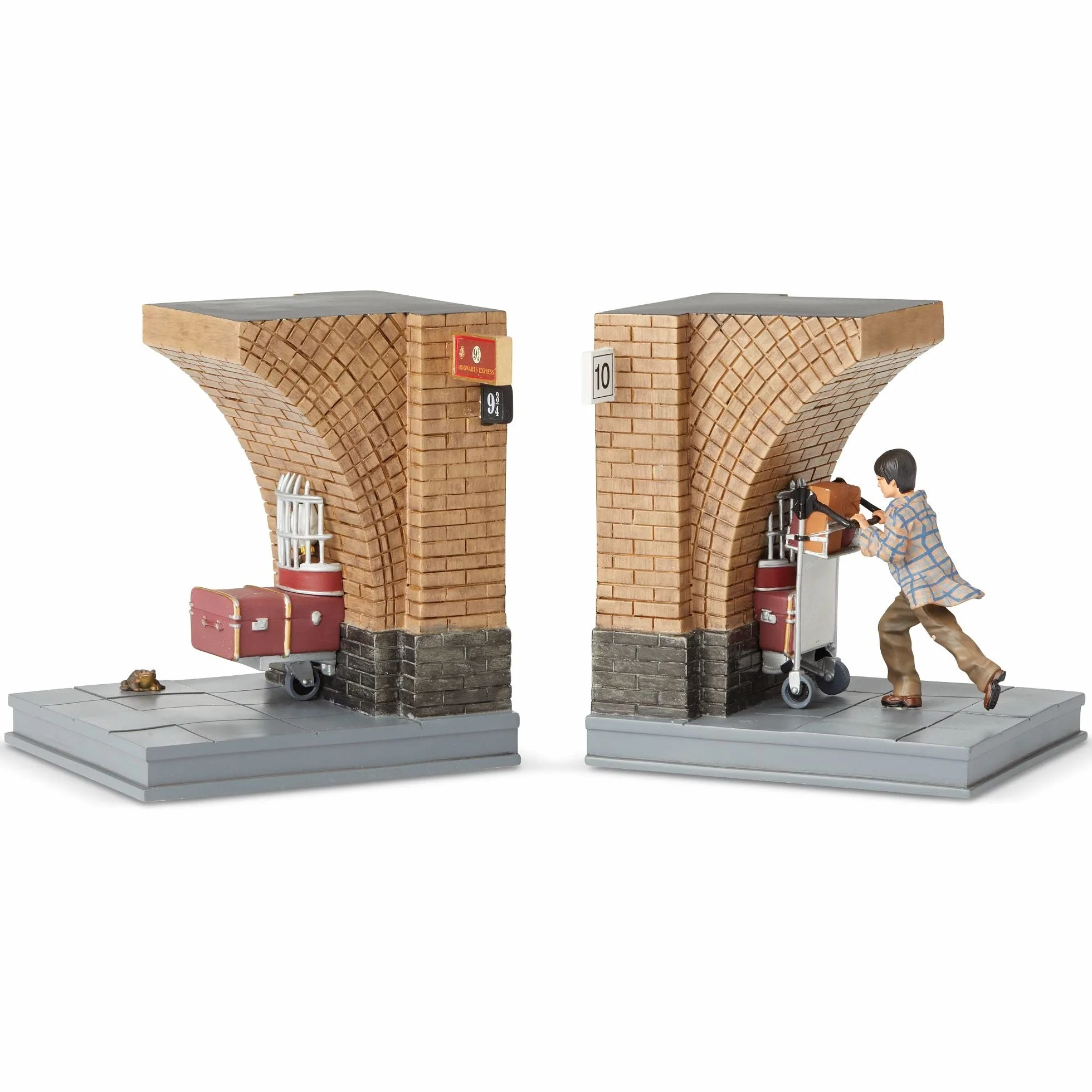 Wizarding World of Harry Potter, Sujetalibros de Harry Andén 9 3/4, para coleccionar, Enesco