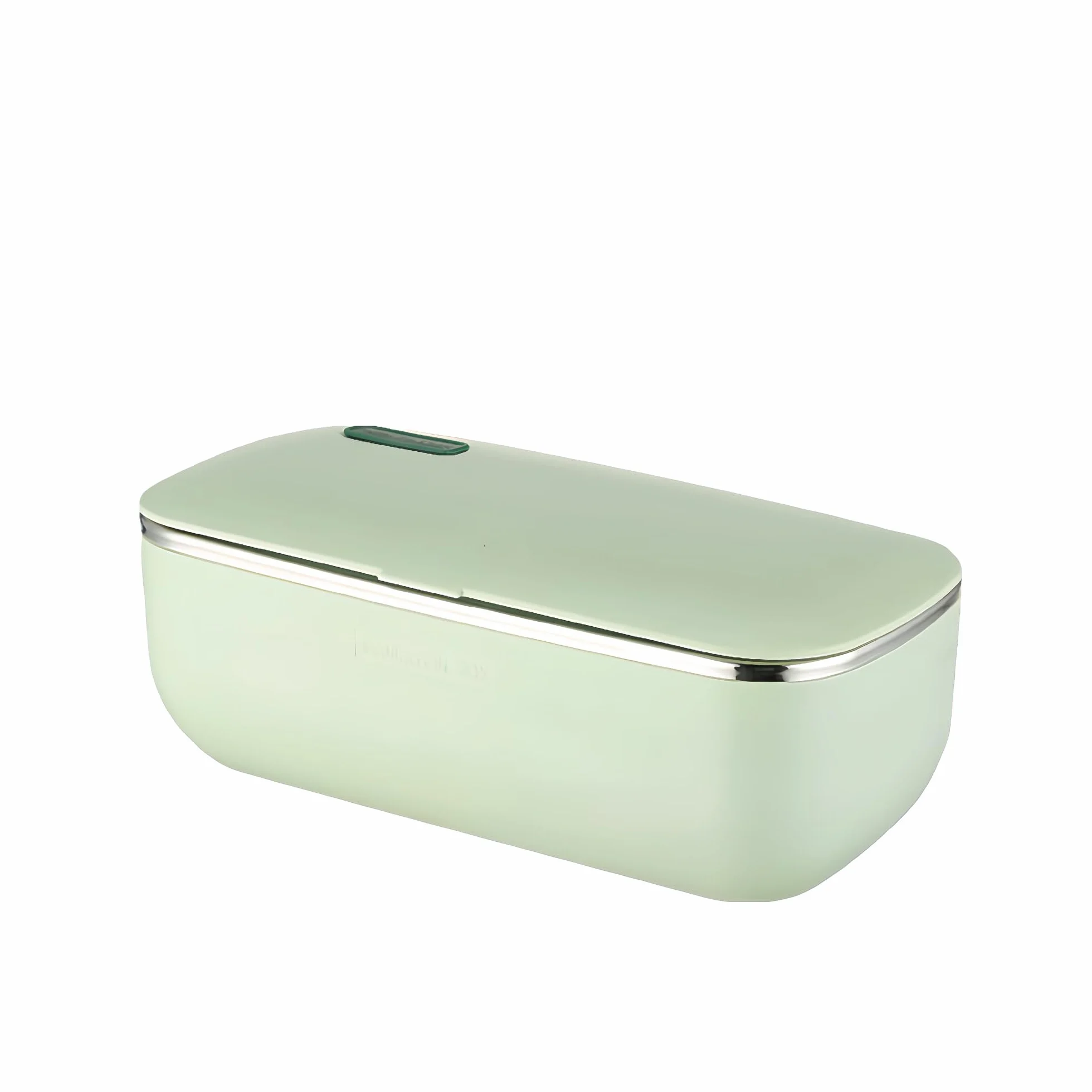 Fiambrera eléctrica,fiambrera térmica,acero inoxidable 316,calentamiento sin agua,solución portátil y aislada para una persona,ideal para trabajadores de oficina(Green)