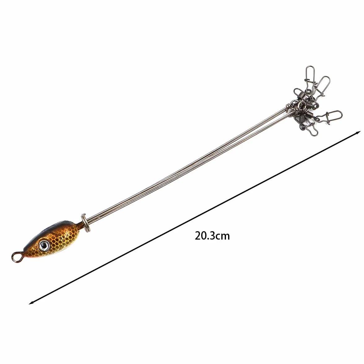 Alabama Rig 5 Ramion Aparejo Cuchillas Curricán Pesca lubina