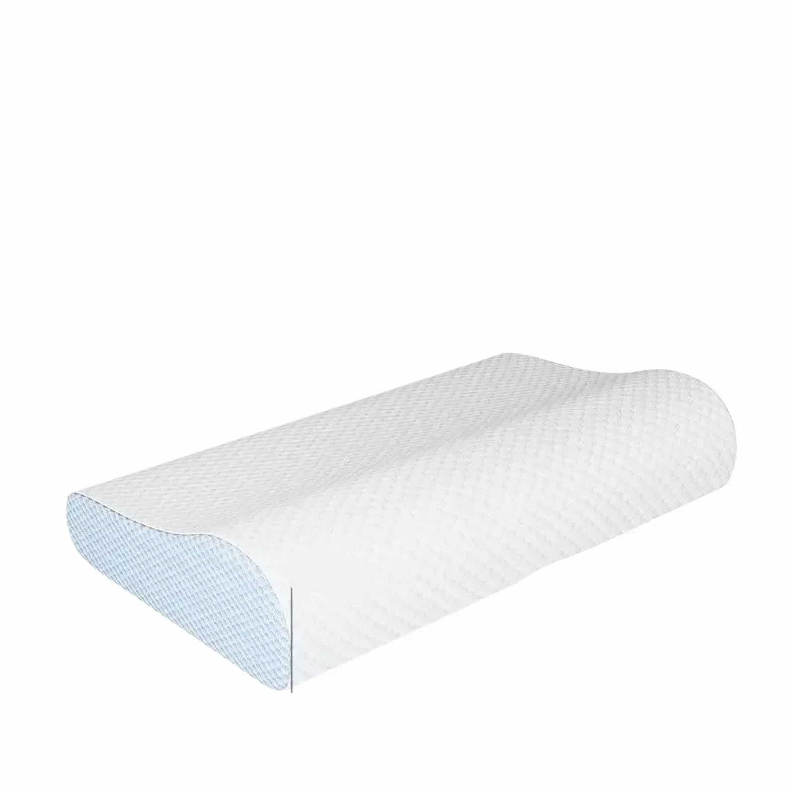 Almohada De LáTex Almohada de Esponja con Memoria for Cuello y Hombros, Almohada for sueño Profundo, Transpirable, Rebote Lento, Suave Fresca