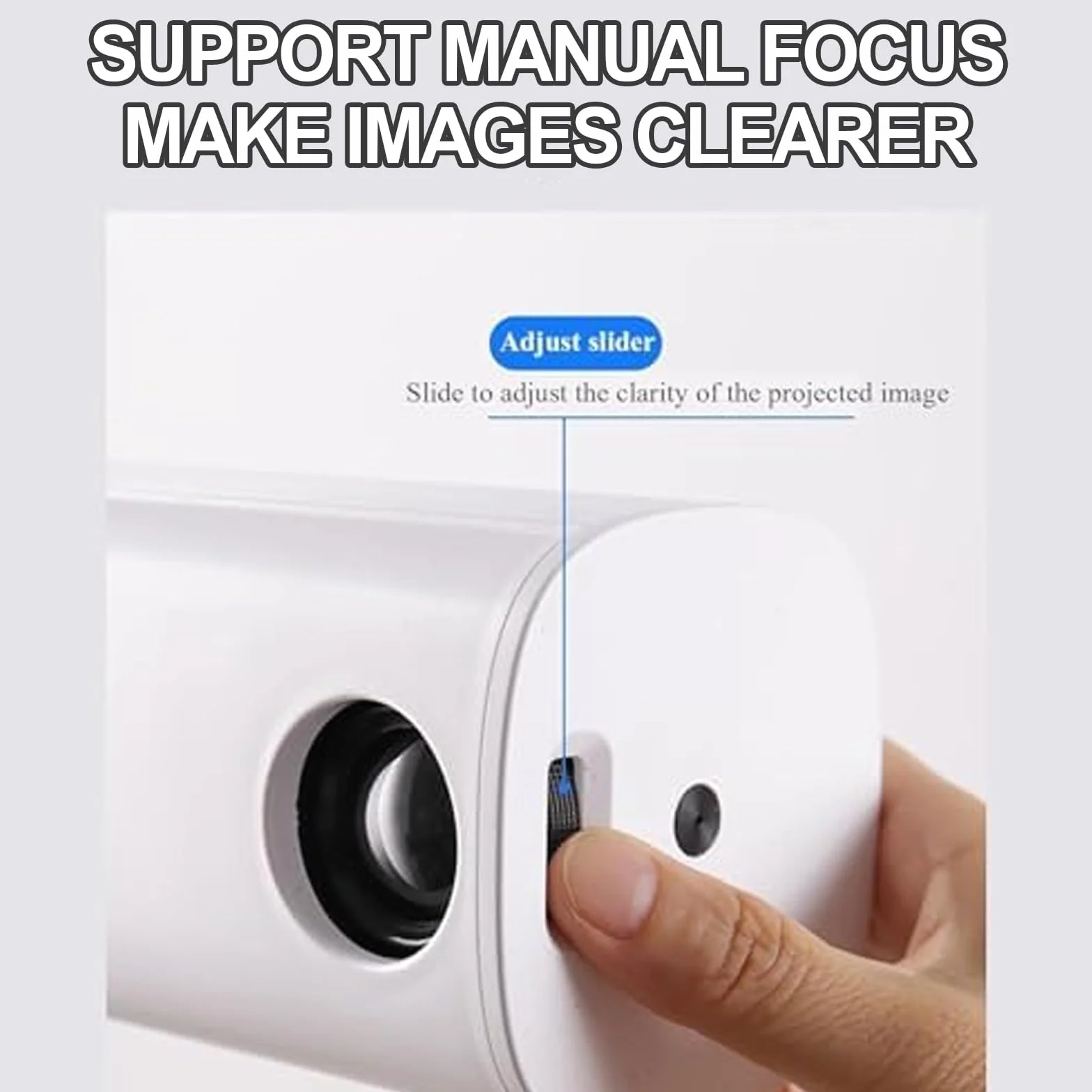 Proyector de Dibujo, Proyector de Arte para Calcar, Dibujar y Pintar, Compatible con teléfonos móviles, Unidades Flash USB, Wi-Fi y conectividad USB para una fácil Transferencia de imágenes