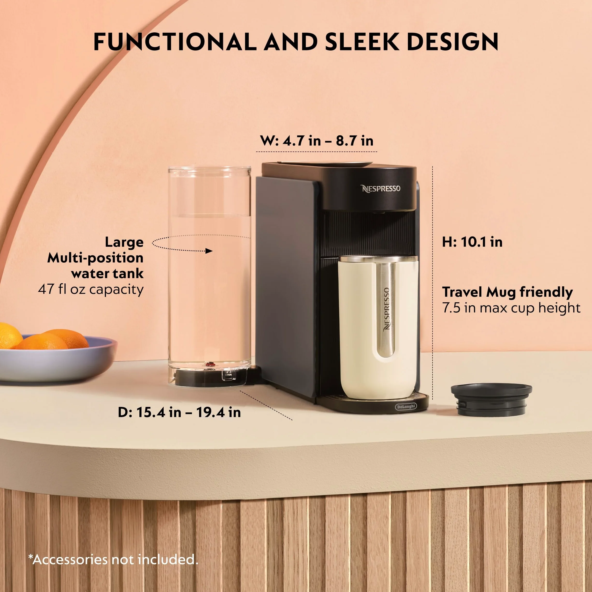 Nespresso DeLonghi Vertuo Up Máquina espresso
