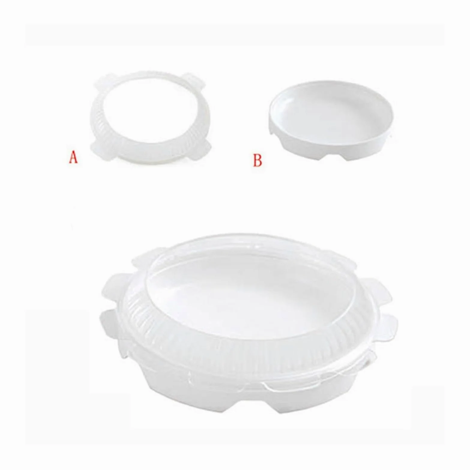 Molde redondo de silicona para tartas, diseño de eclipse, ideal para mousse, helado y pasteles de gasa, bandeja para hornear, accesorios de cocina, herramientas de decoración de pasteles