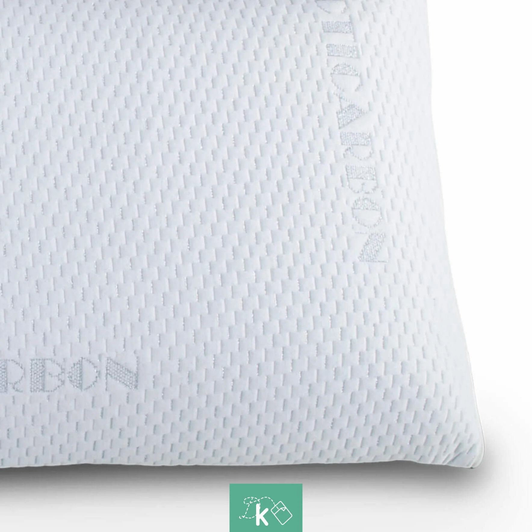 Dreaming Kamahaus Almohada viscoelástica Carbono Activo 135cm | Núcleo indeformable | Hilo de Plata | Microperforada | Antiestrés | Funda con 2 Caras Invierno/Verano |