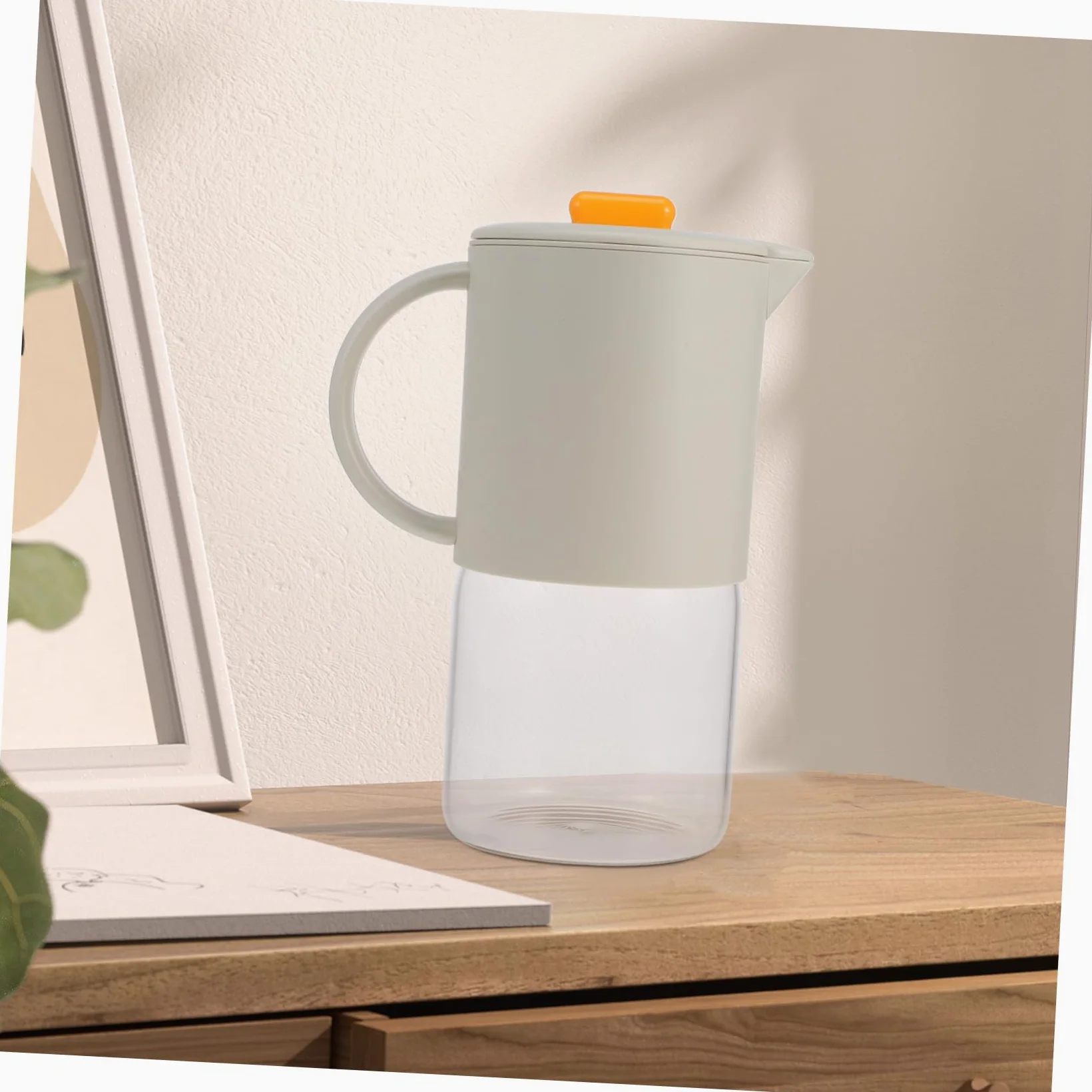 GALPADA Jarra de Agua Tapa para Frutas Heladas Jarra de Bebidas de Inoxidable para Limonada de Té Helado para Fiestas